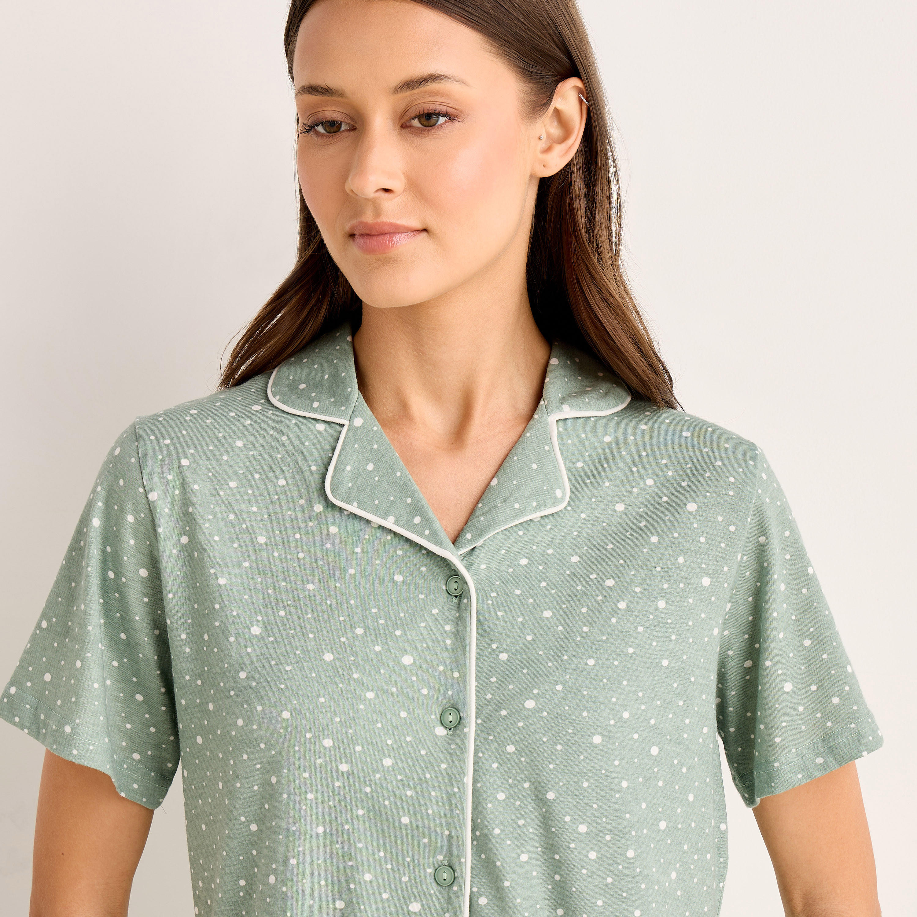 Pyjama Set Button-Down Shirt and Pants-women-clothing-nightwear-pyjamas-longsets-image-5