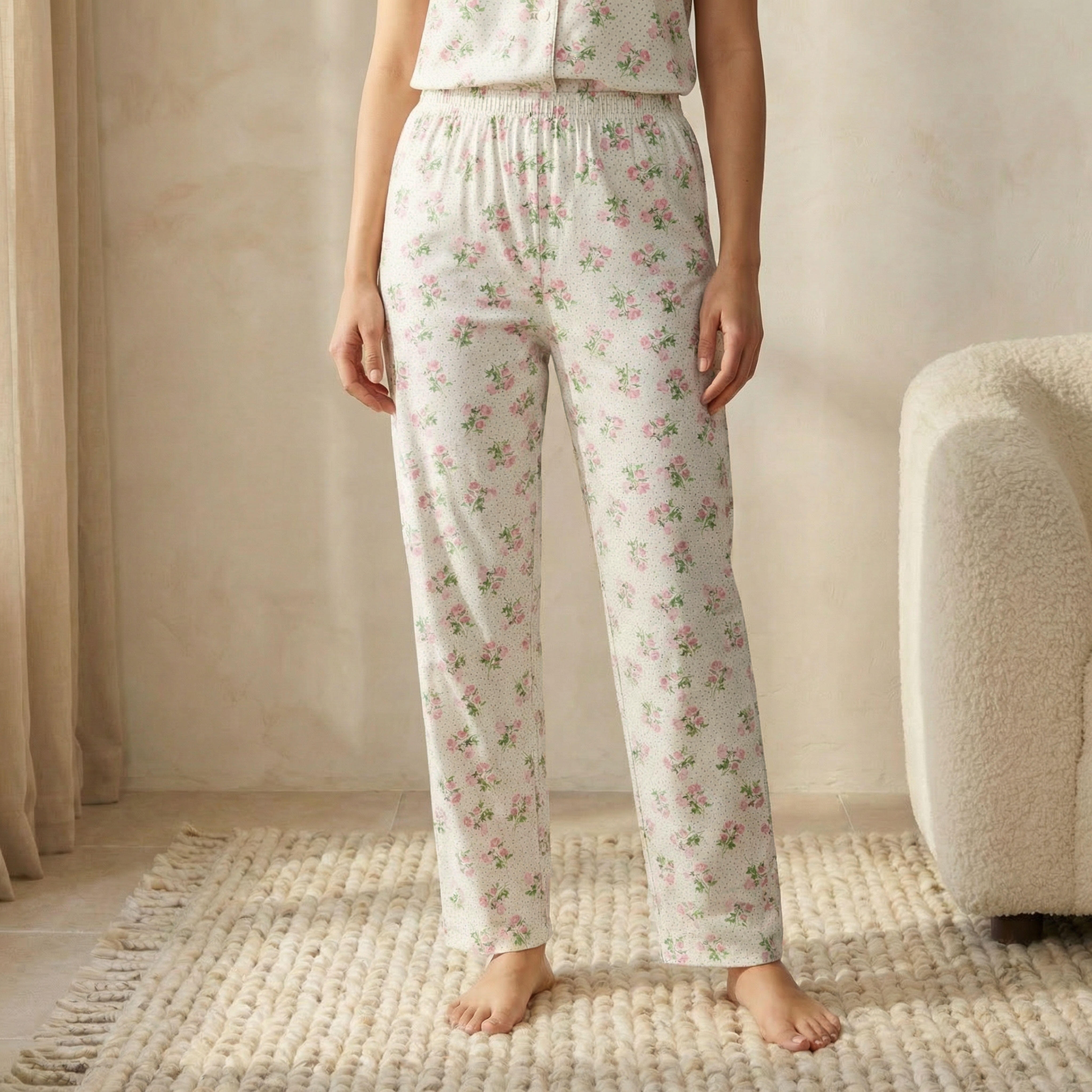Pyjama Set Button-Down Shirt and Pants-women-clothing-nightwear-pyjamas-longsets-image-5