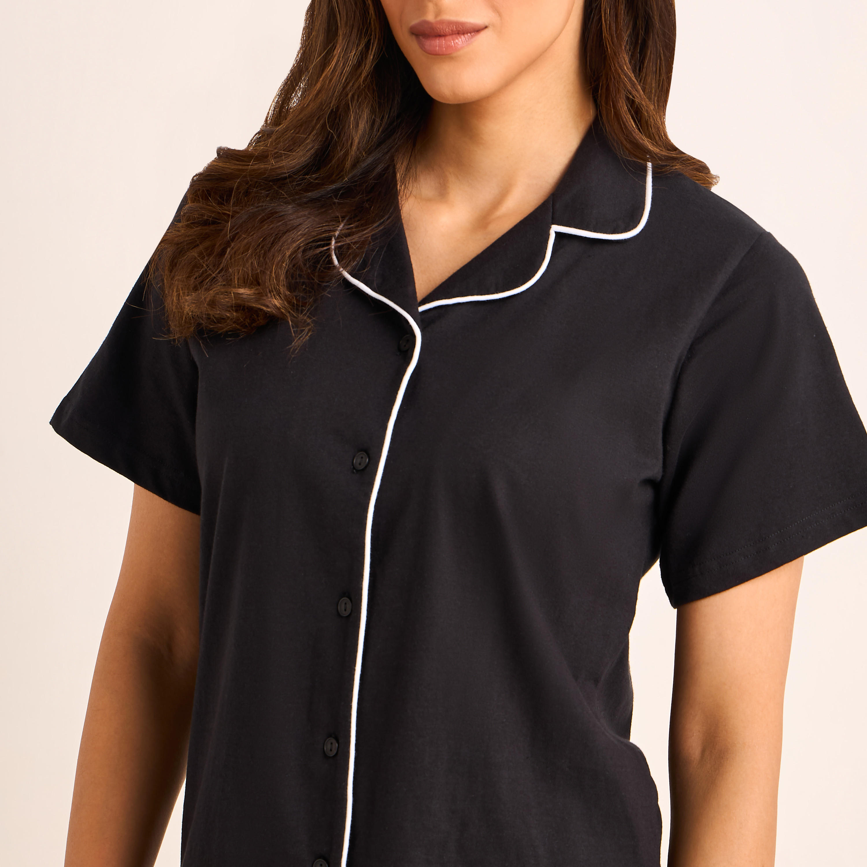 Pyjama Set Button-Down Shirt and Pants-women-clothing-nightwear-pyjamas-longsets-image-5
