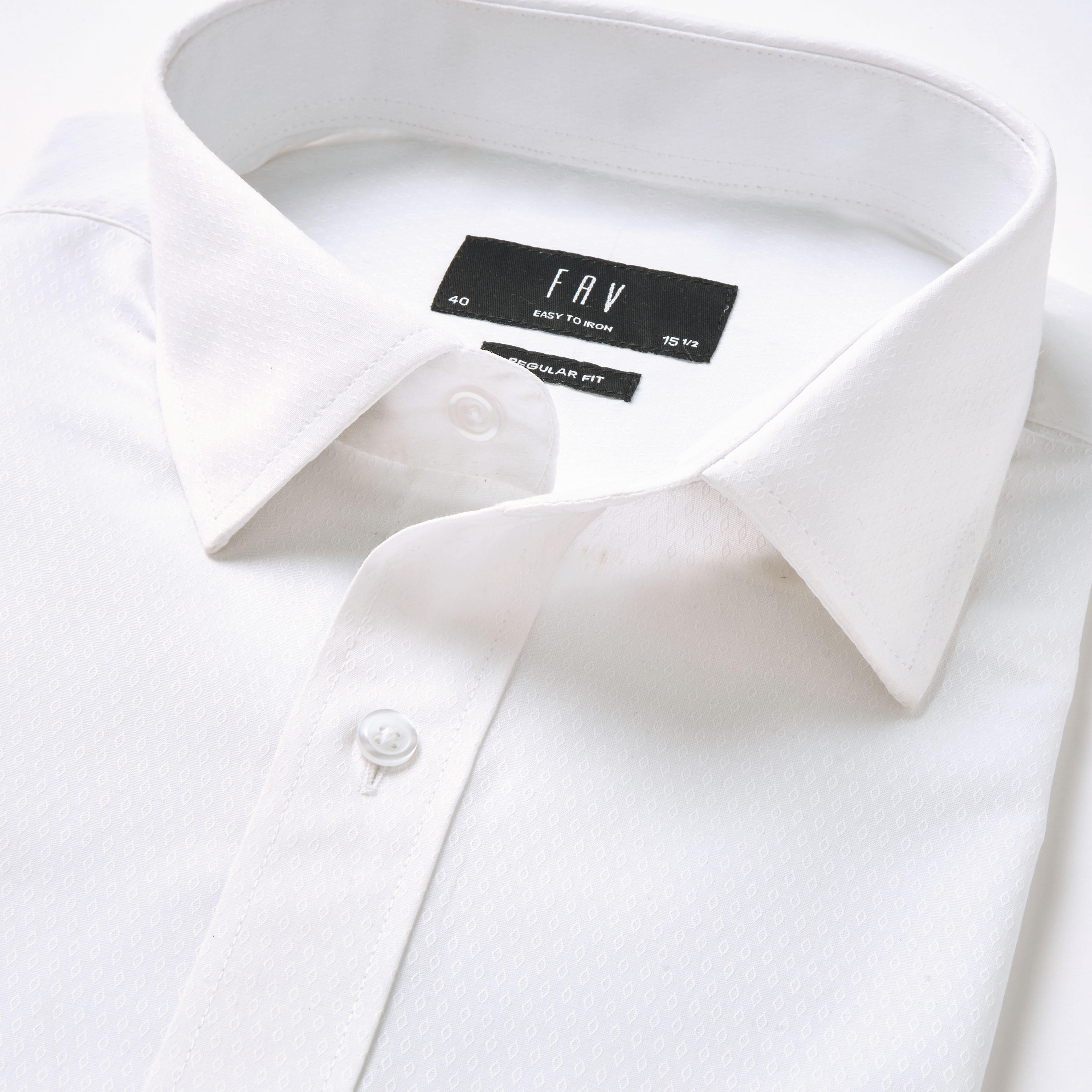 Men Regular Fit Self Texture Dobby Collar Shirt-men-clothing-shirts-image-2