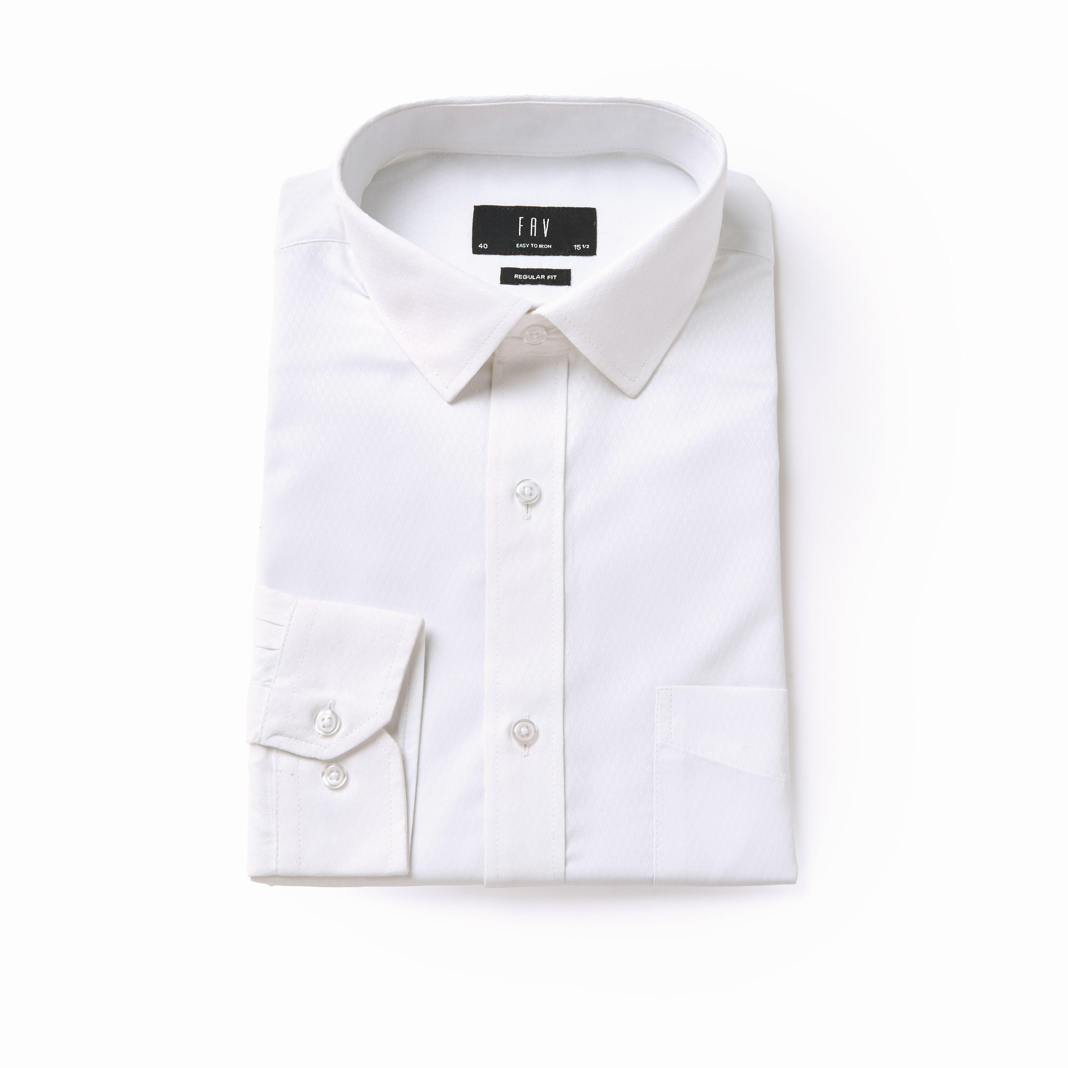 Men Regular Fit Self Texture Dobby Collar Shirt-men-clothing-shirts-image-5