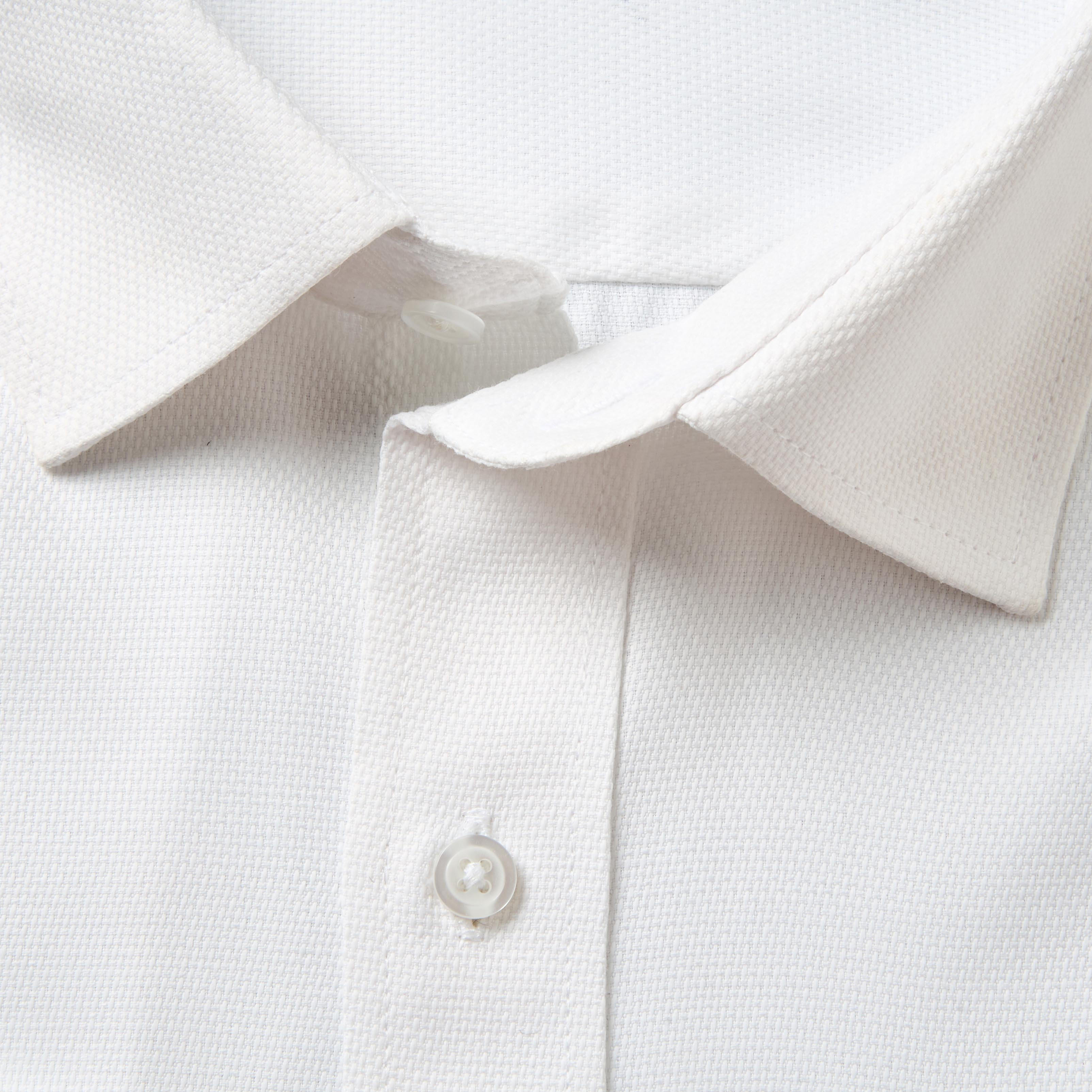 Men Regular Fit Self Texture Dobby Collar Shirt-PROMO_SP_KSA_6_BUY3FORSAR119_130625-image-6