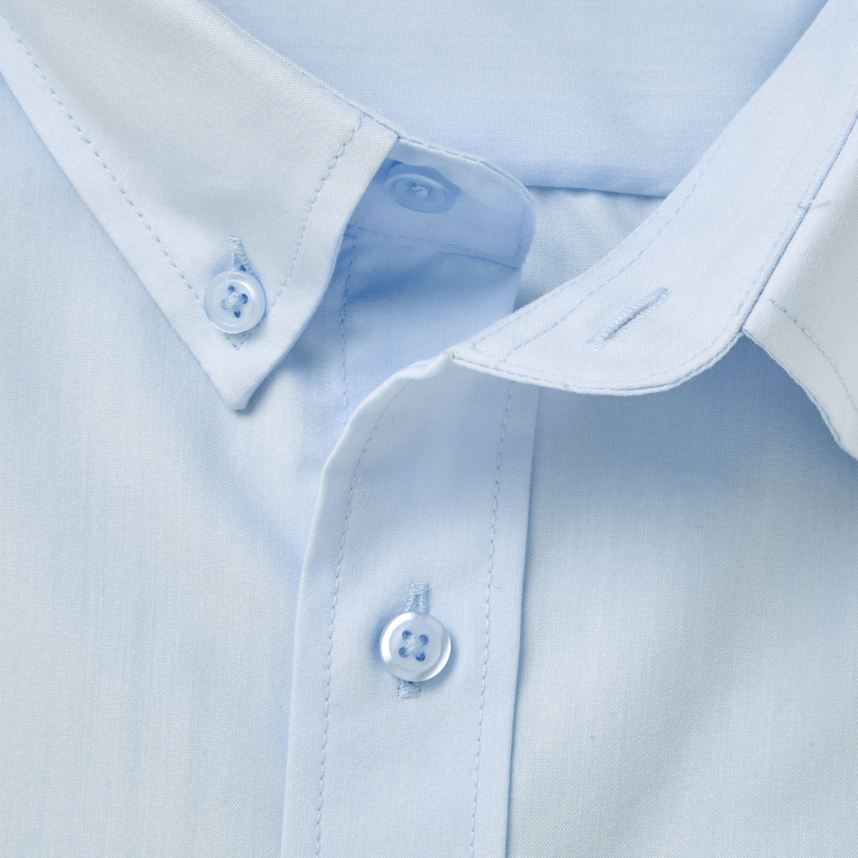 قميص بقصّة عادية وياقة عادية وأكمام قصيرة وأزرار للرجال-men-clothing-shirts-image-6