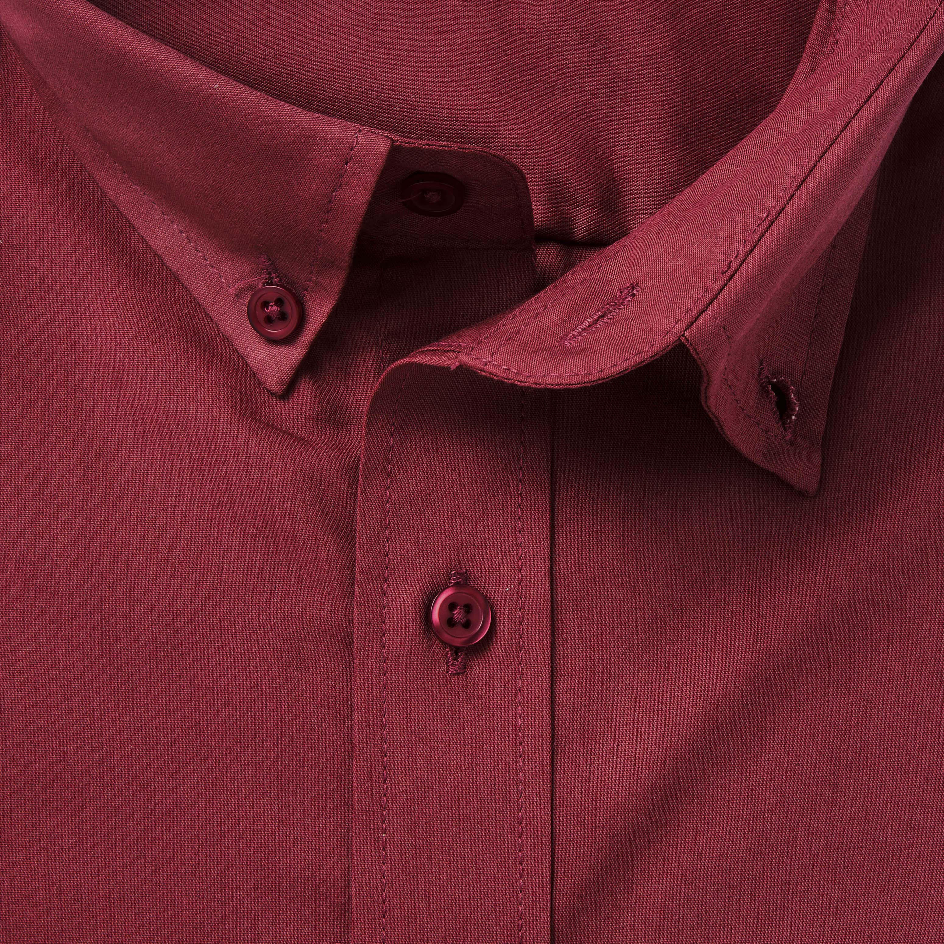 قميص بقصّة عادية وياقة عادية وأكمام قصيرة وأزرار للرجال-men-clothing-shirts-image-6