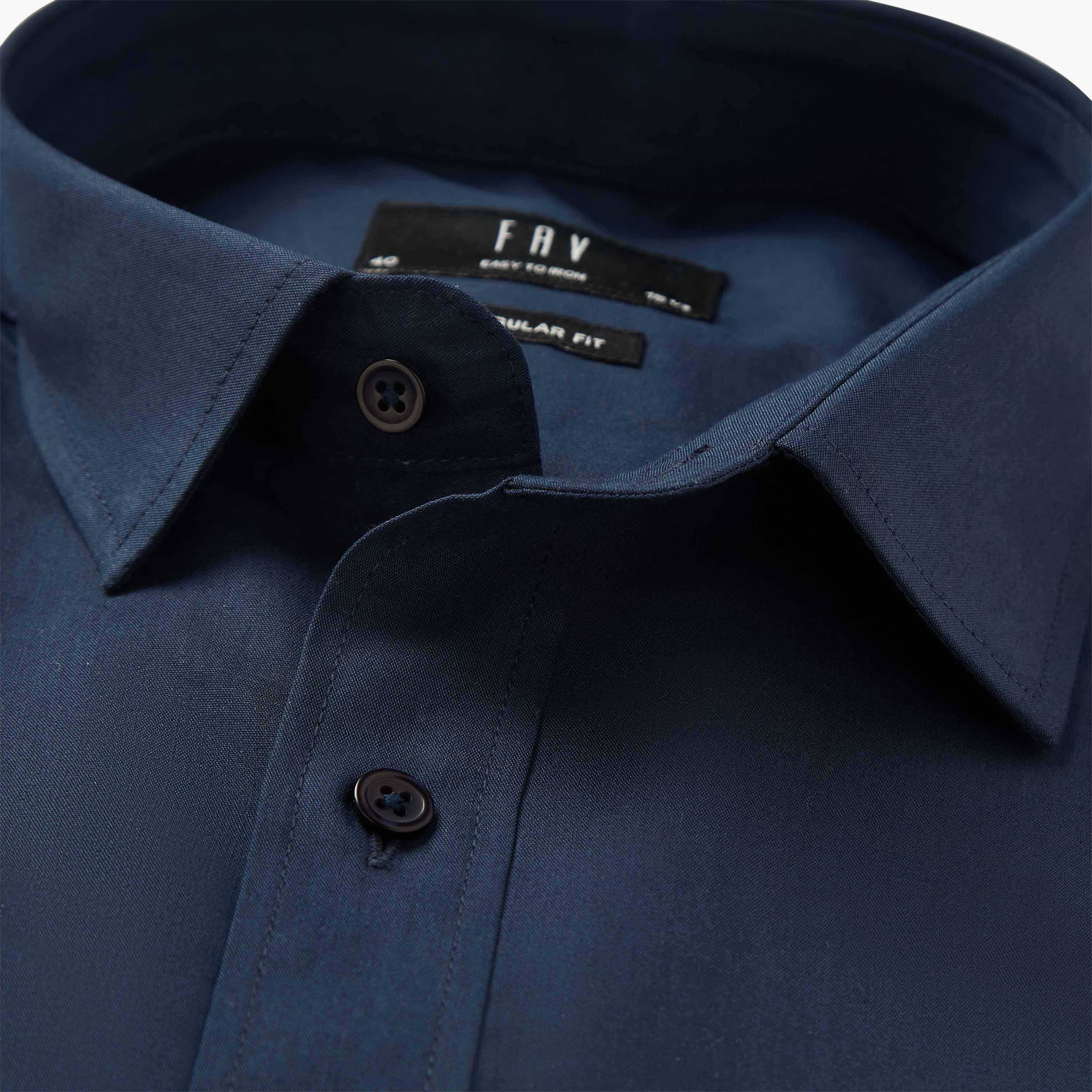 Men Regular Fit Collared Long Sleeves Shirt - Set of 2-men-clothing-shirts-image-7