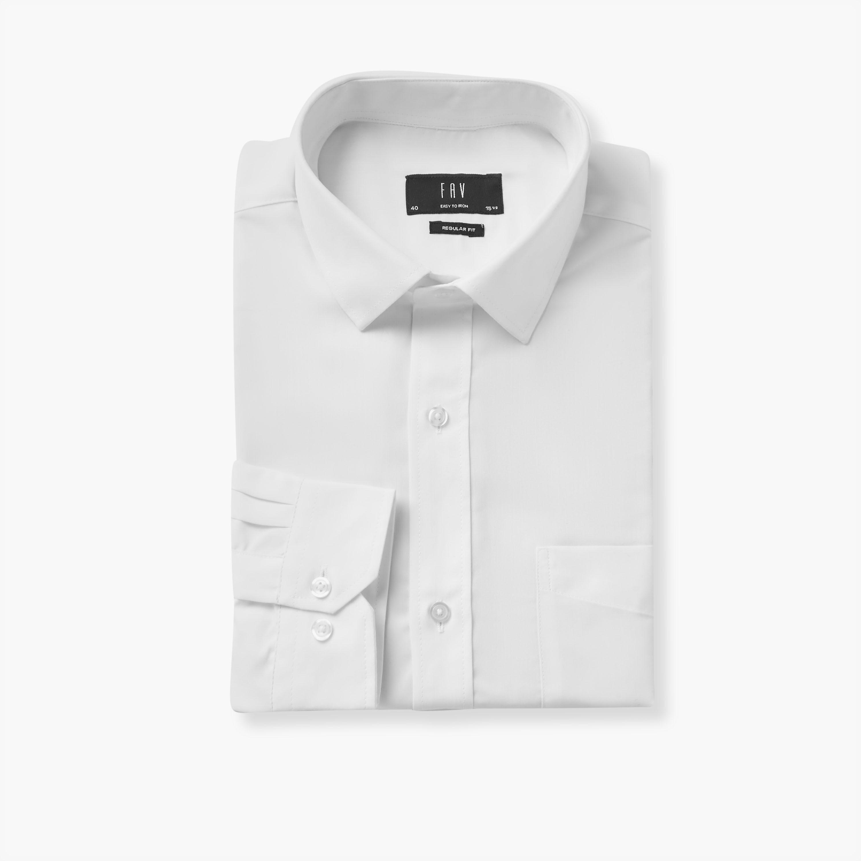 Men Regular Fit Collared Long Sleeves Shirt - Set of 2-men-clothing-shirts-image-2