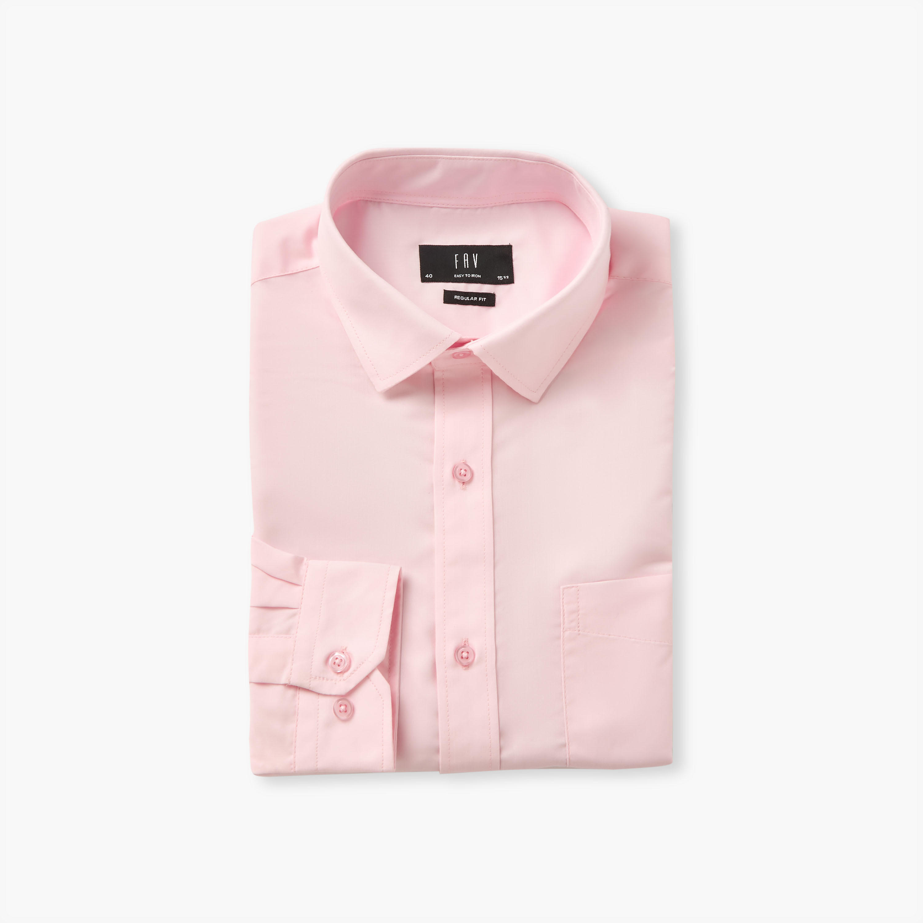 Men Regular Fit Collared Long Sleeves Shirt - Set of 2-men-clothing-shirts-image-3