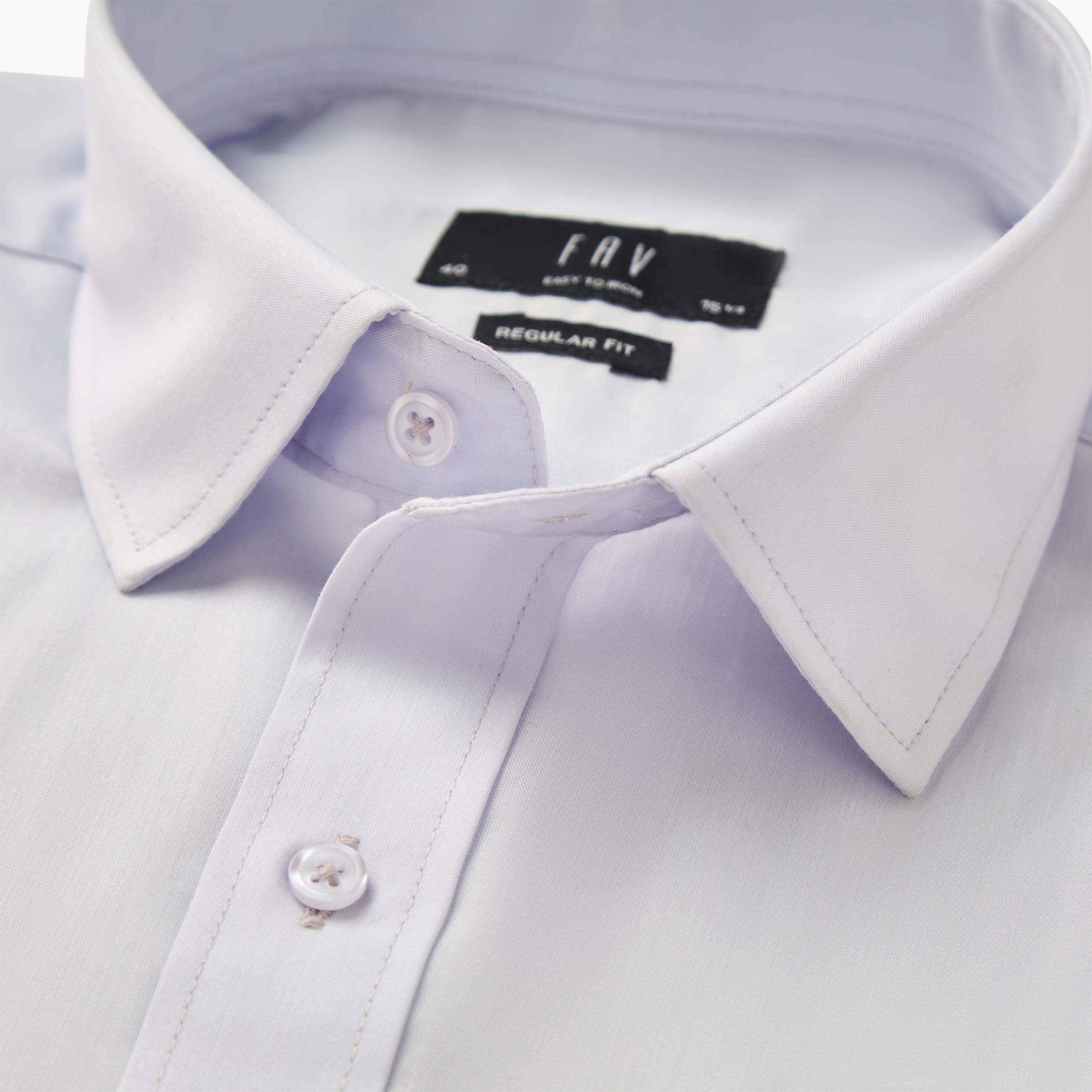 قميصان رجالي بياقة وقصة عادية وأكمام طويلة - طقم من قطعتين-men-clothing-shirts-image-3