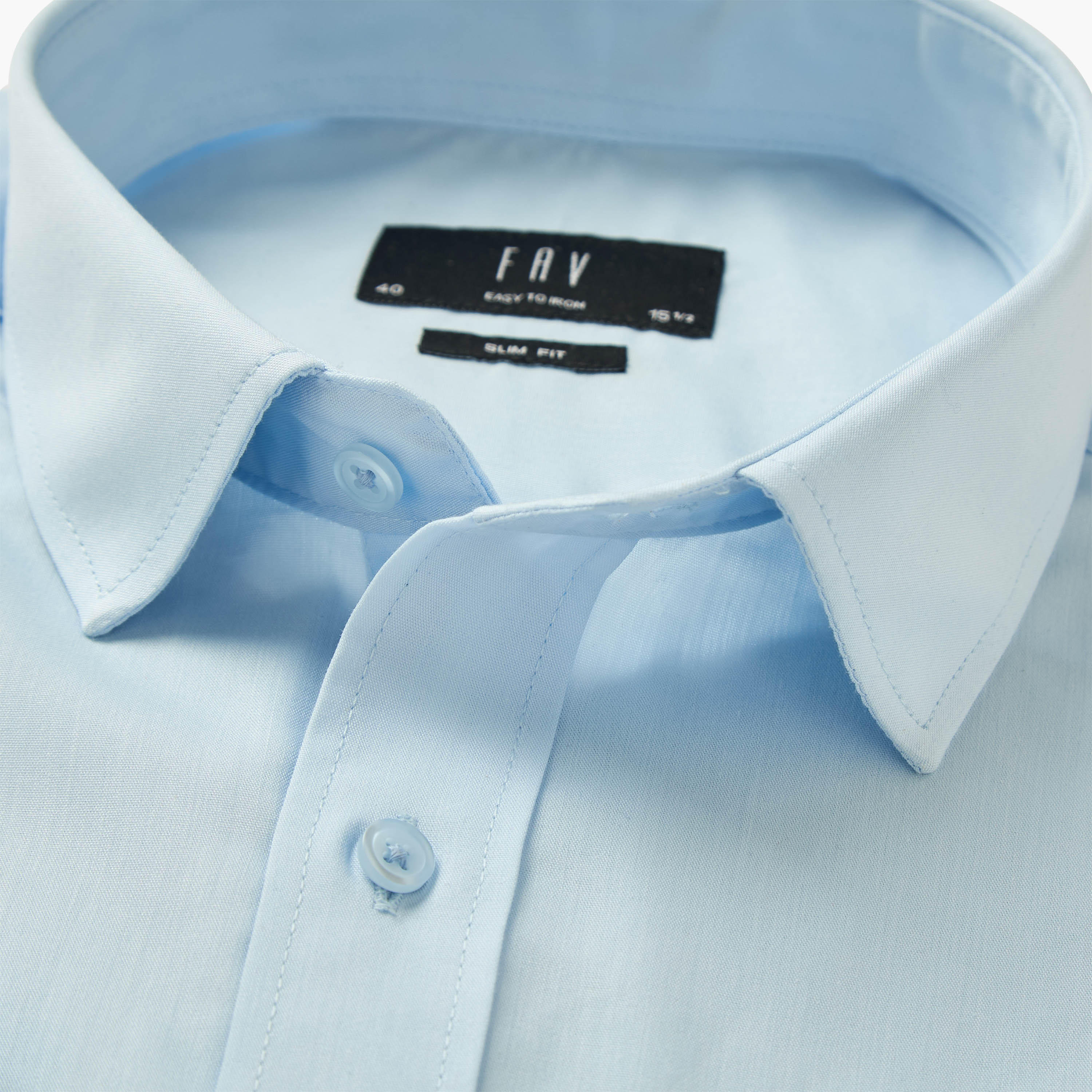 Set of 2 - Men Slim Fit Collared Long Sleeves Shirt-men-clothing-shirts-image-6