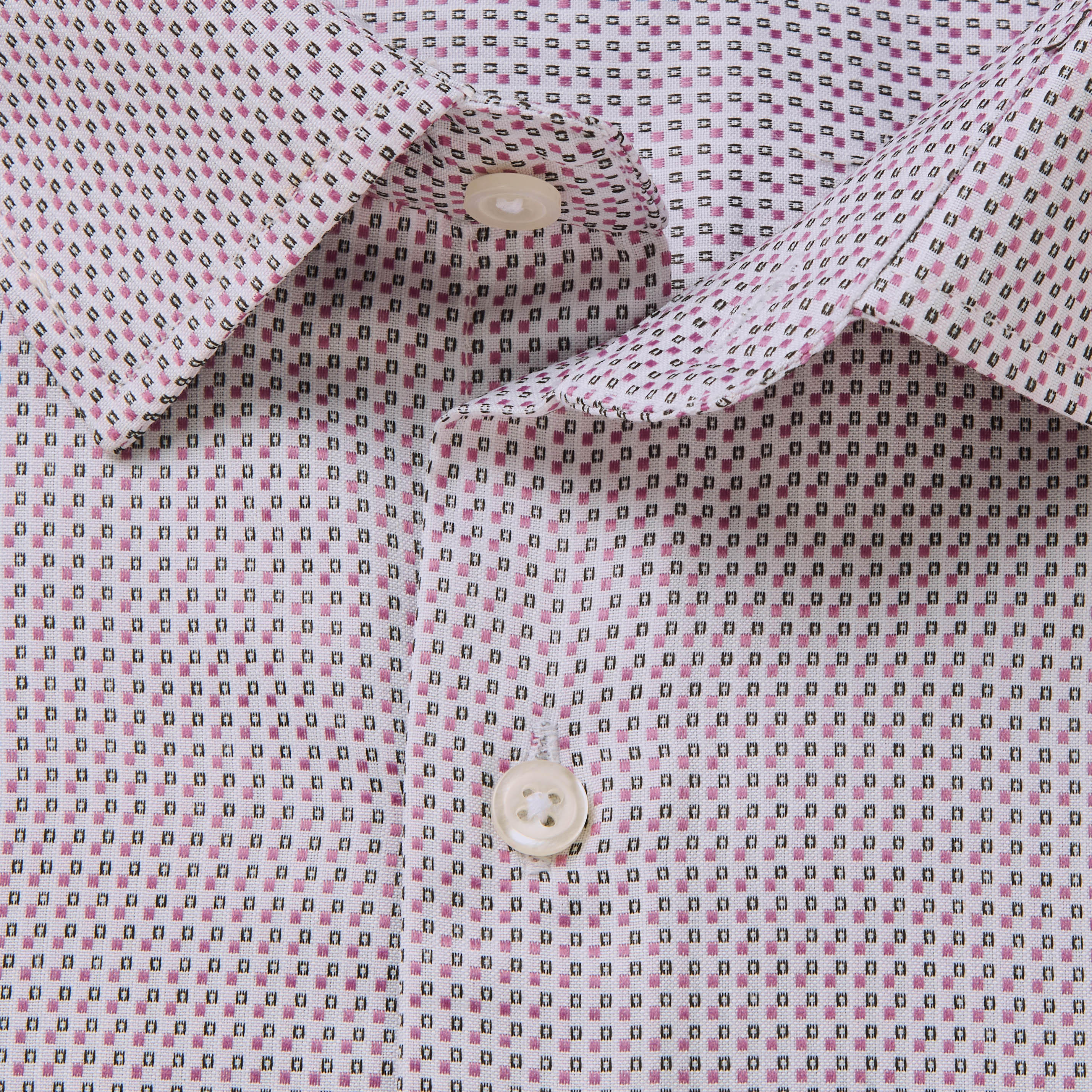 Men Slim Fit Collared Textured Long Sleeve Shirt-men-clothing-shirts-image-6