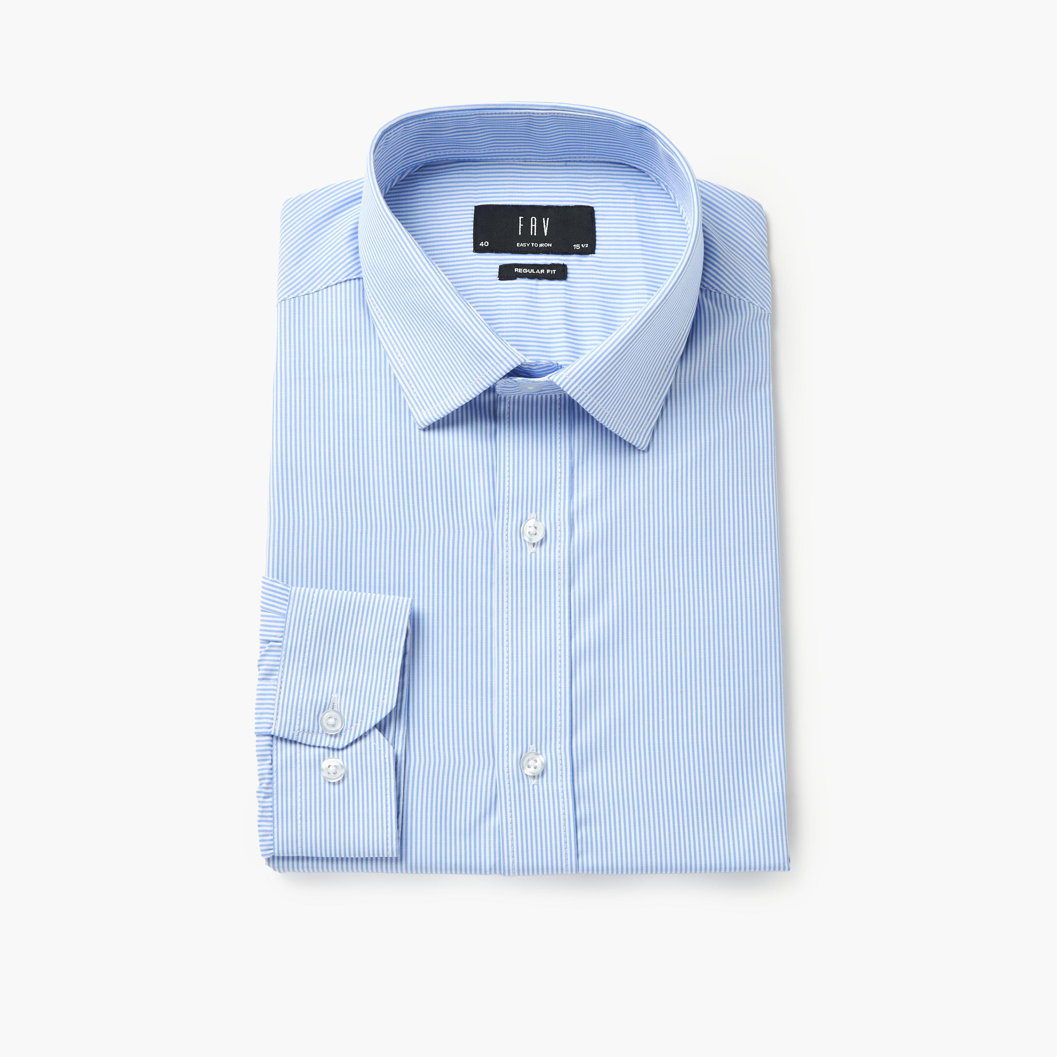قميص رجالي مخطط أنيق بياقة وقصة عادية وأكمام طويلة-men-clothing-shirts-image-3