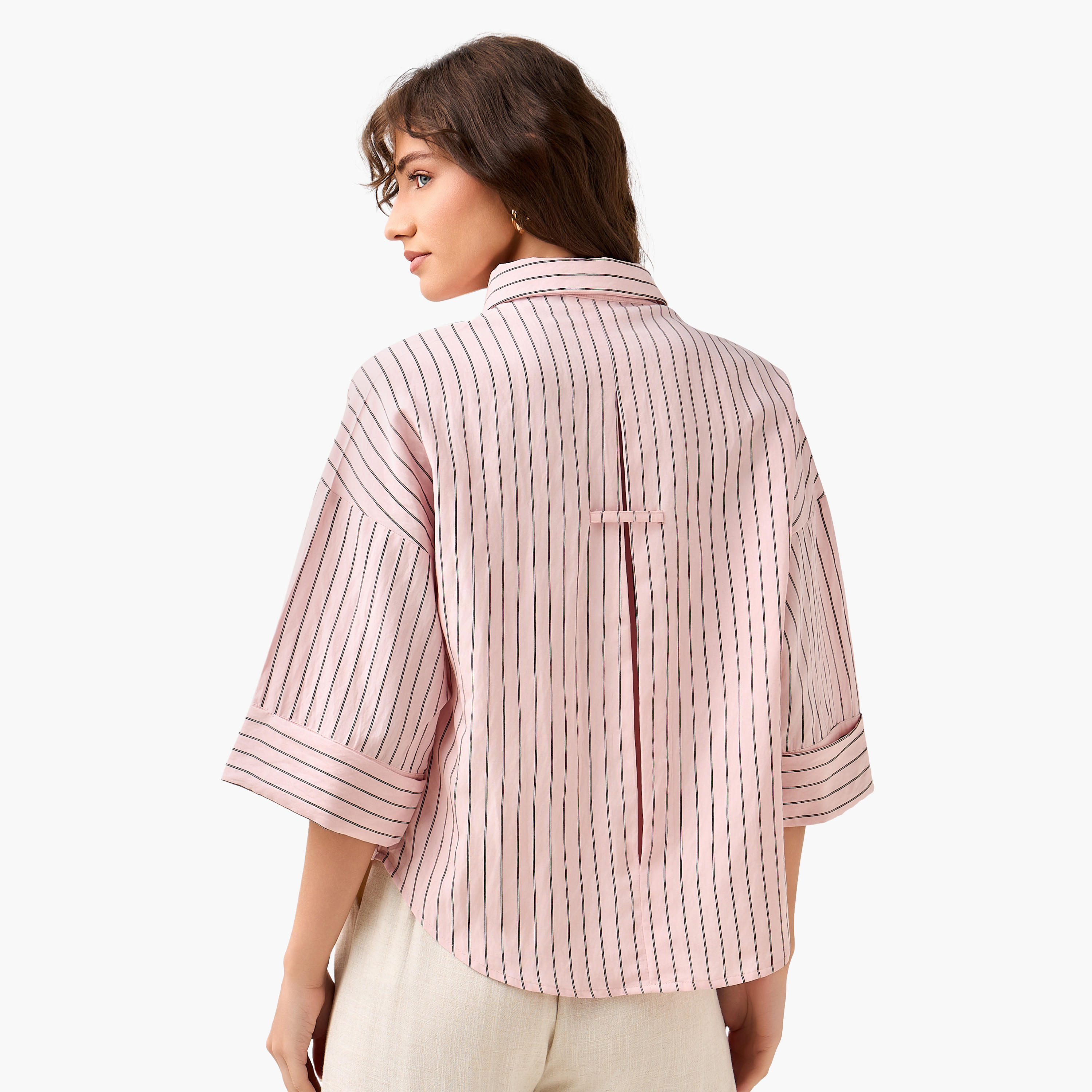 Boxy Shirt with Stripes-women-clothing-shirtsandblouses-shirts-image-6