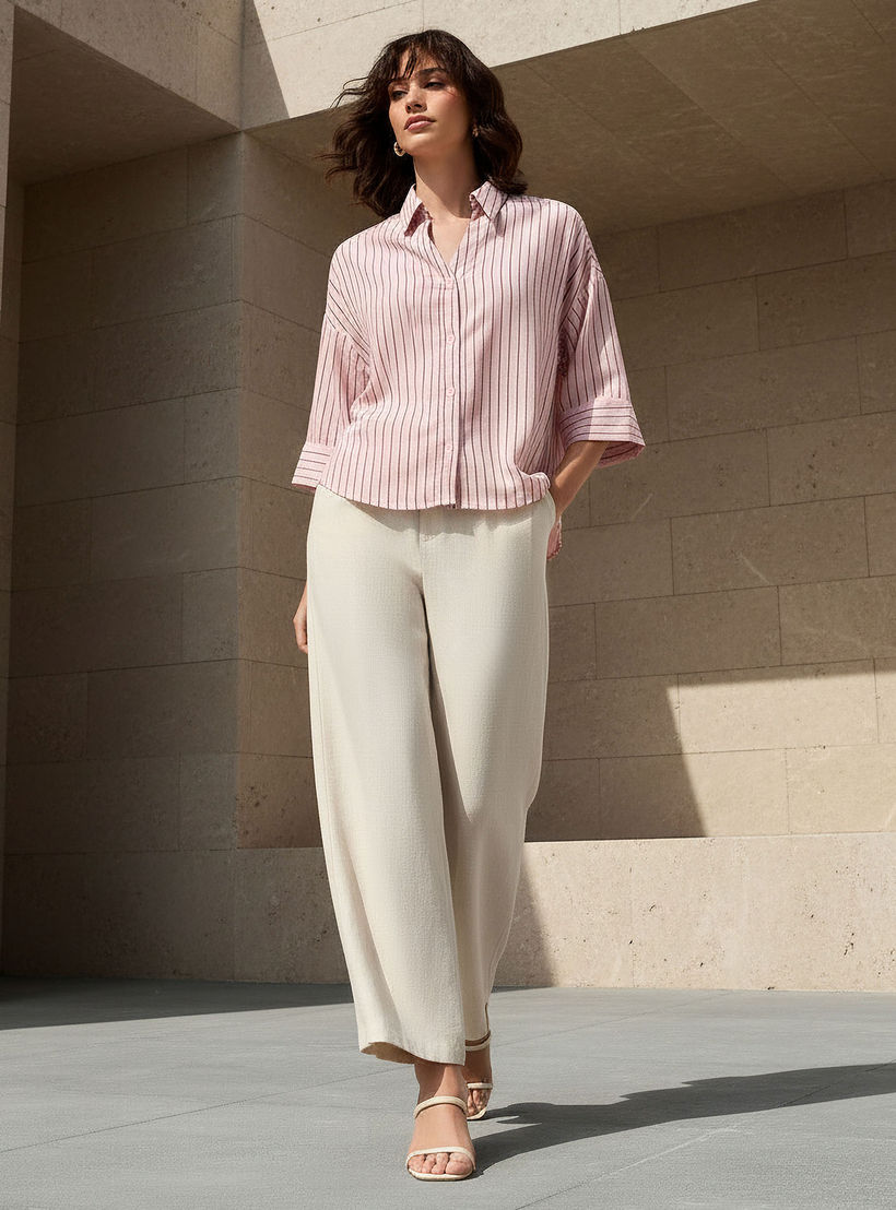 Boxy Shirt with Stripes-women-clothing-shirtsandblouses-shirts-image-2