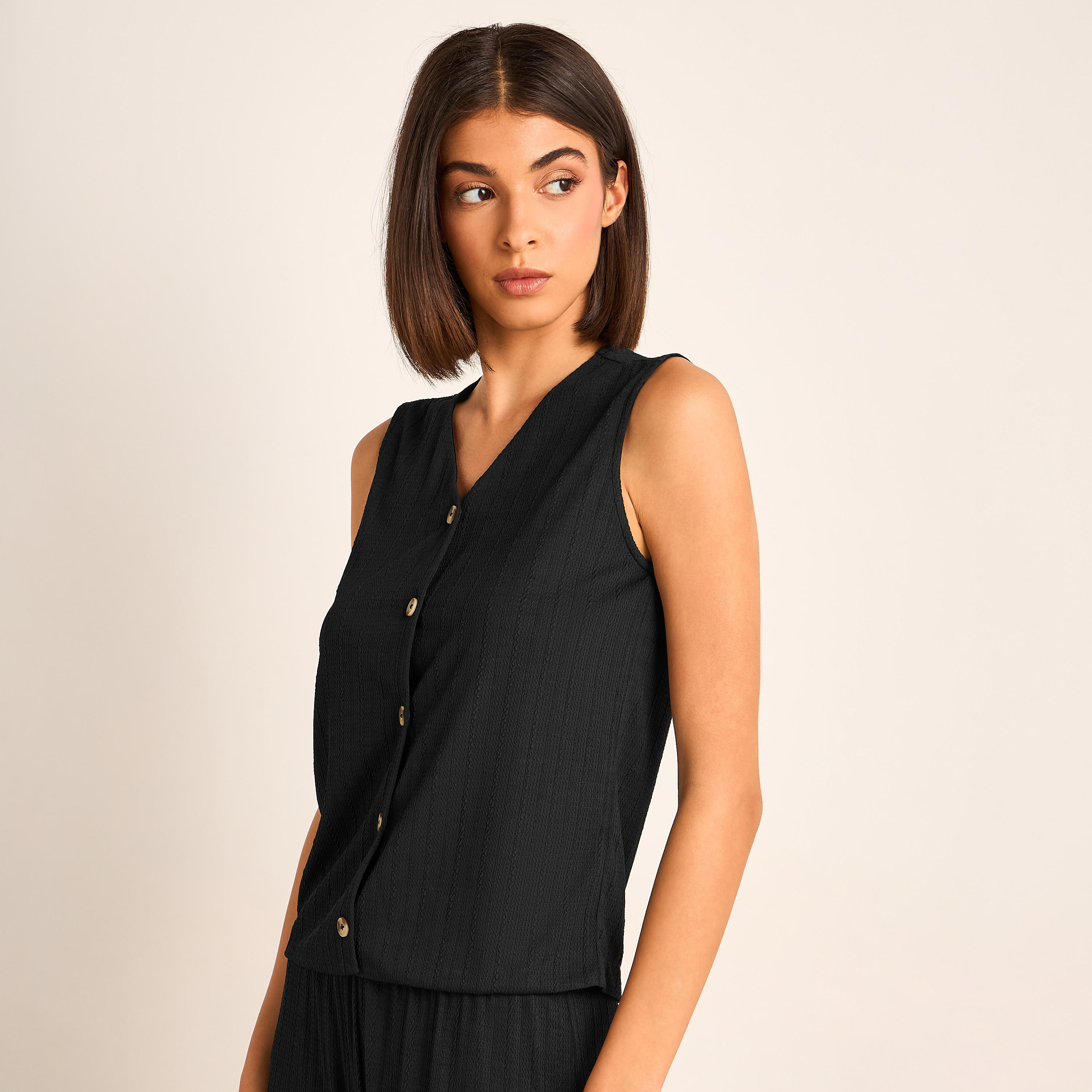طقم فيست وبنطلون واسع من كورد-women-clothing-coordsets-image-5