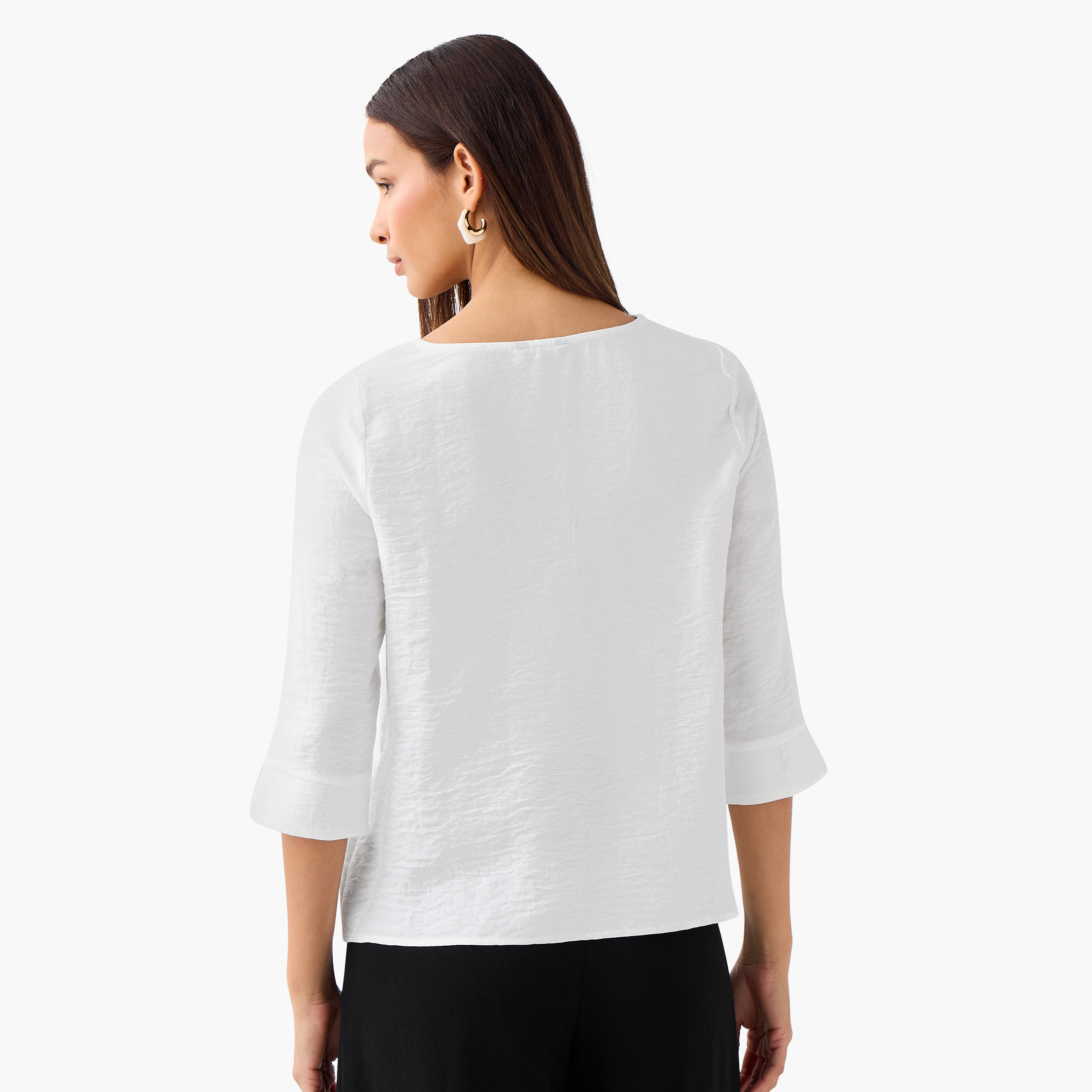 Single Front Button V-neck Top-PROMO_SP_BH_BUNDLE_2FOR13_180925-image-3