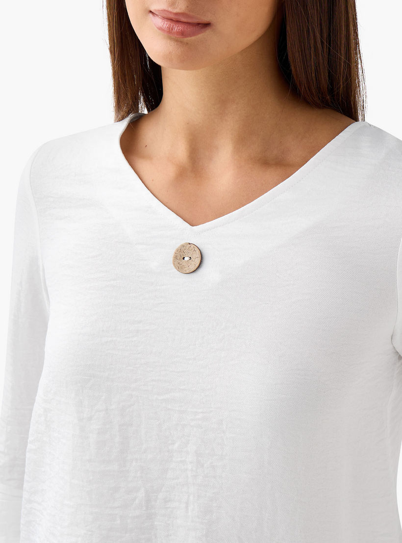 Single Front Button V-neck Top-PROMO_SP_AE_59_BUNDLE_2_FOR_119_122624-image-4