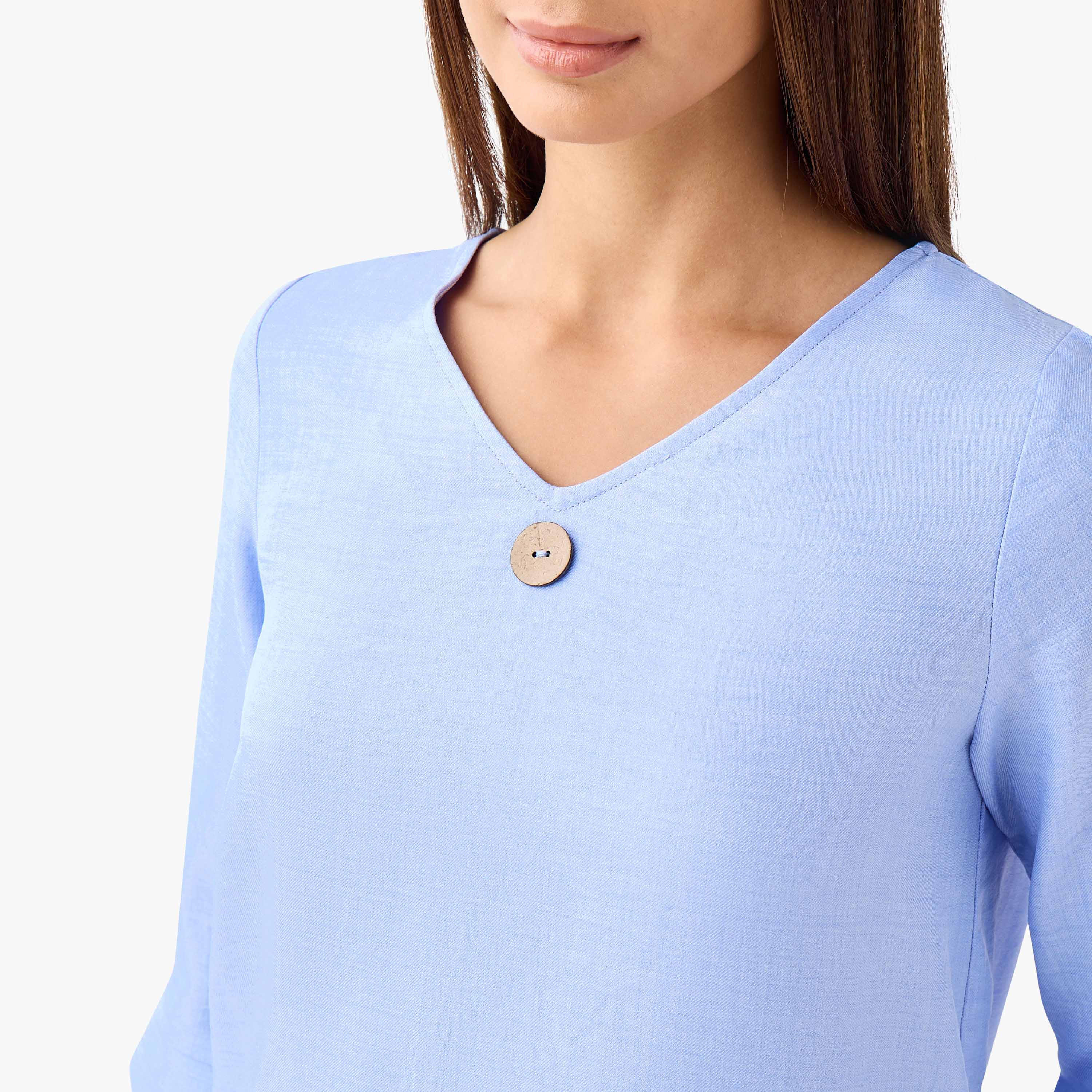 Single Front Button V-neck Top-PROMO_SP_AE_59_BUNDLE_2_FOR_119_122624-image-4