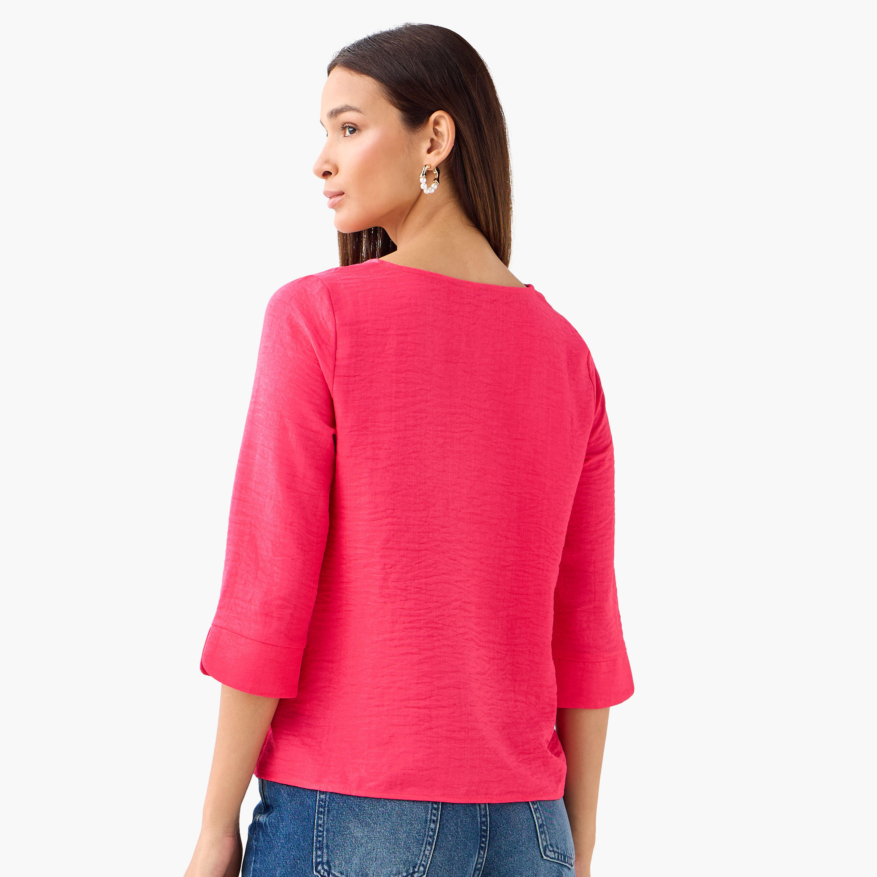 Single Front Button V-neck Top-PROMO_SP_AE_59_BUNDLE_2_FOR_119_122624-image-3