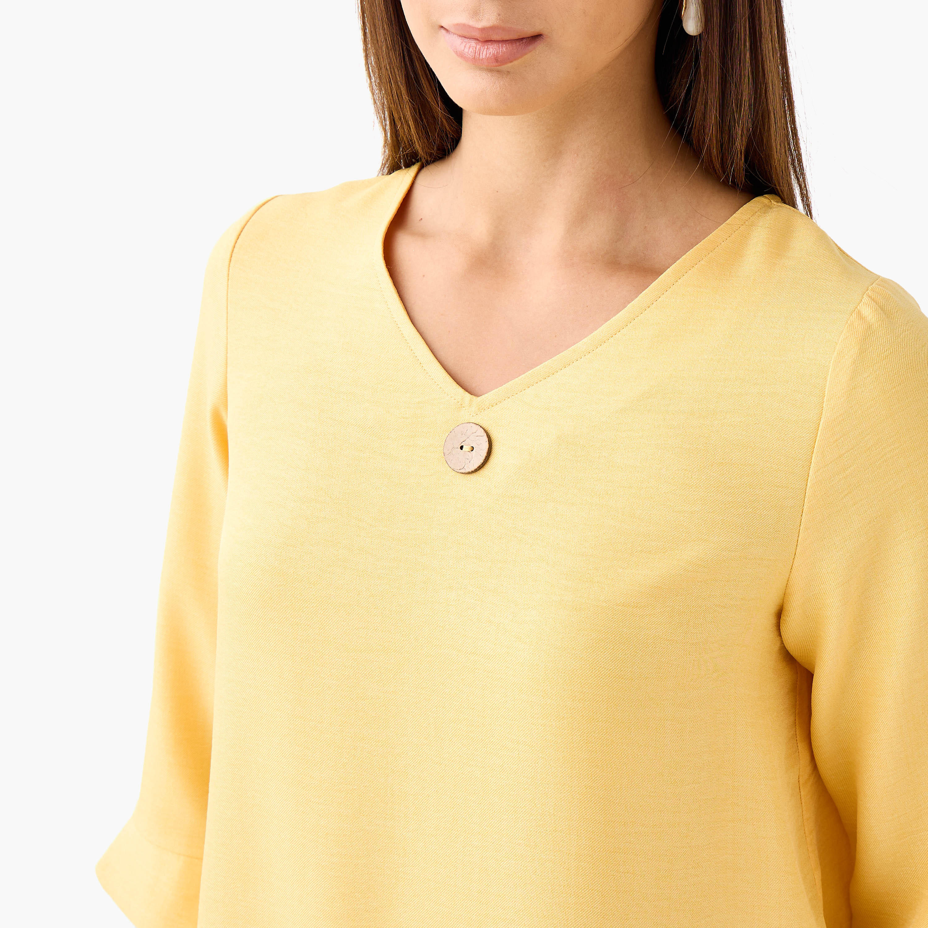 Single Front Button V-neck Top-PROMO_SP_AE_59_BUNDLE_2_FOR_119_122624-image-4