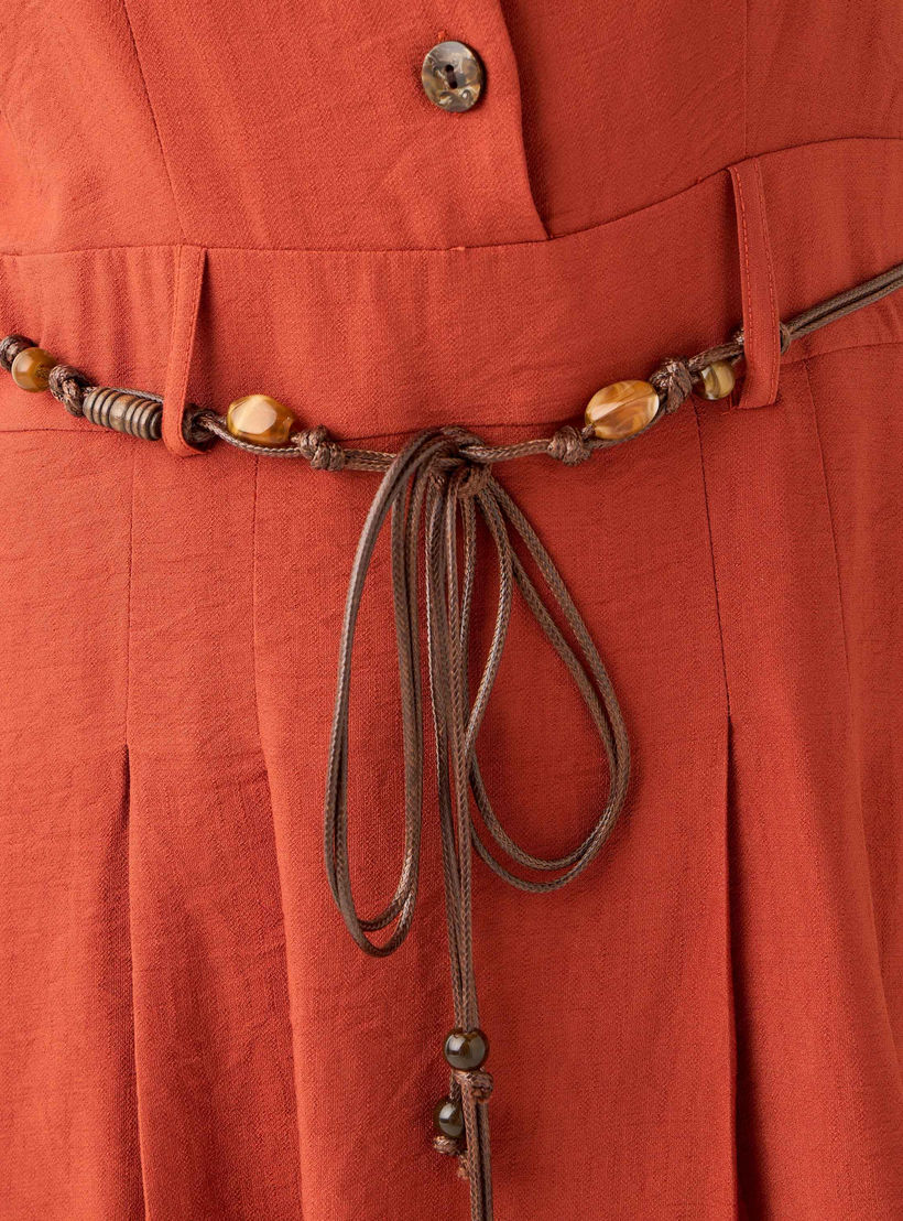 Midi Shirt Dress with Belt-women-clothing-dresses-image-2