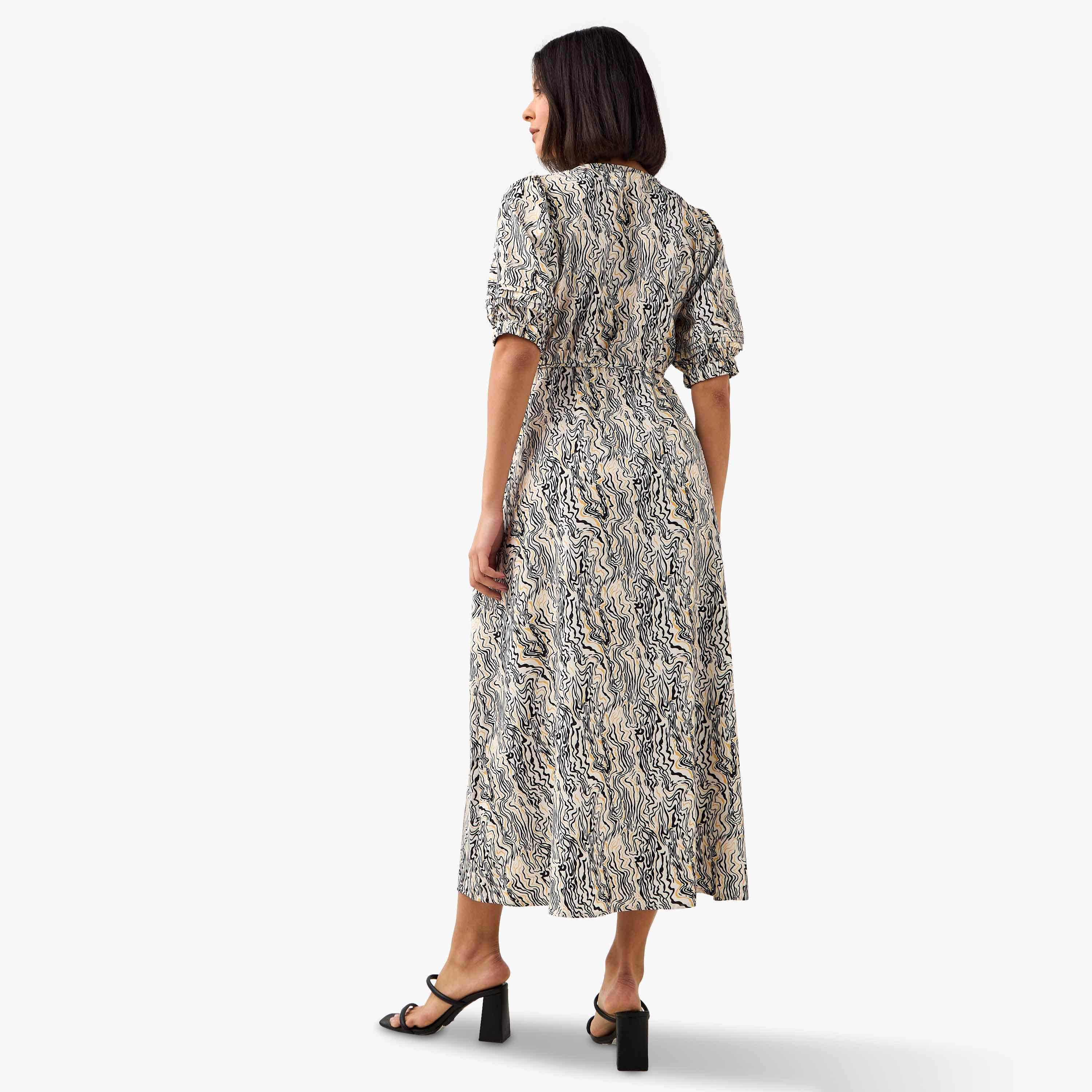 فستان بحزام وطبعات تجريدية-women-clothing-dresses-image-3