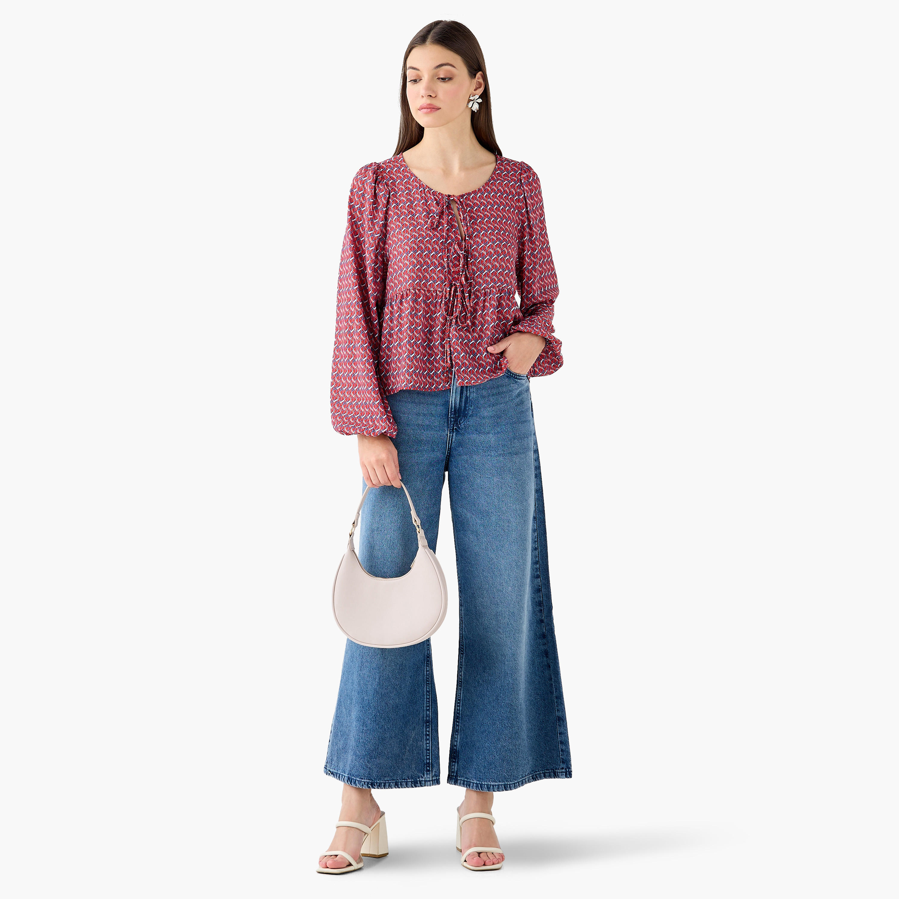Peplum Top with Geometric Print-PROMO_SP_SA_2FOR129_110625-image-2