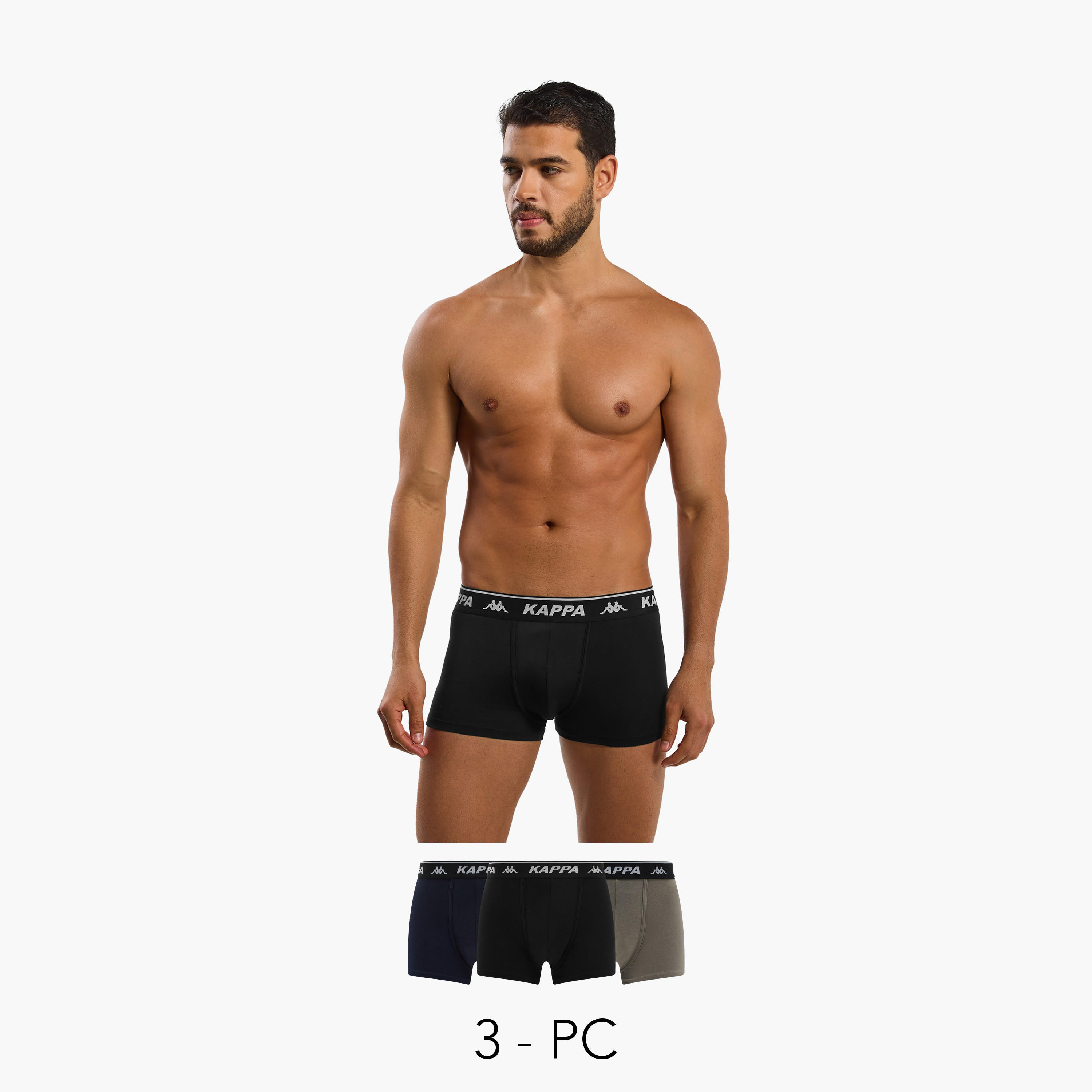 سراويل داخلية بوكسر بطبعات شعار للرجال من كابا - عبوة من 3 قطع-men-clothing-innerwear-underwear-image-9