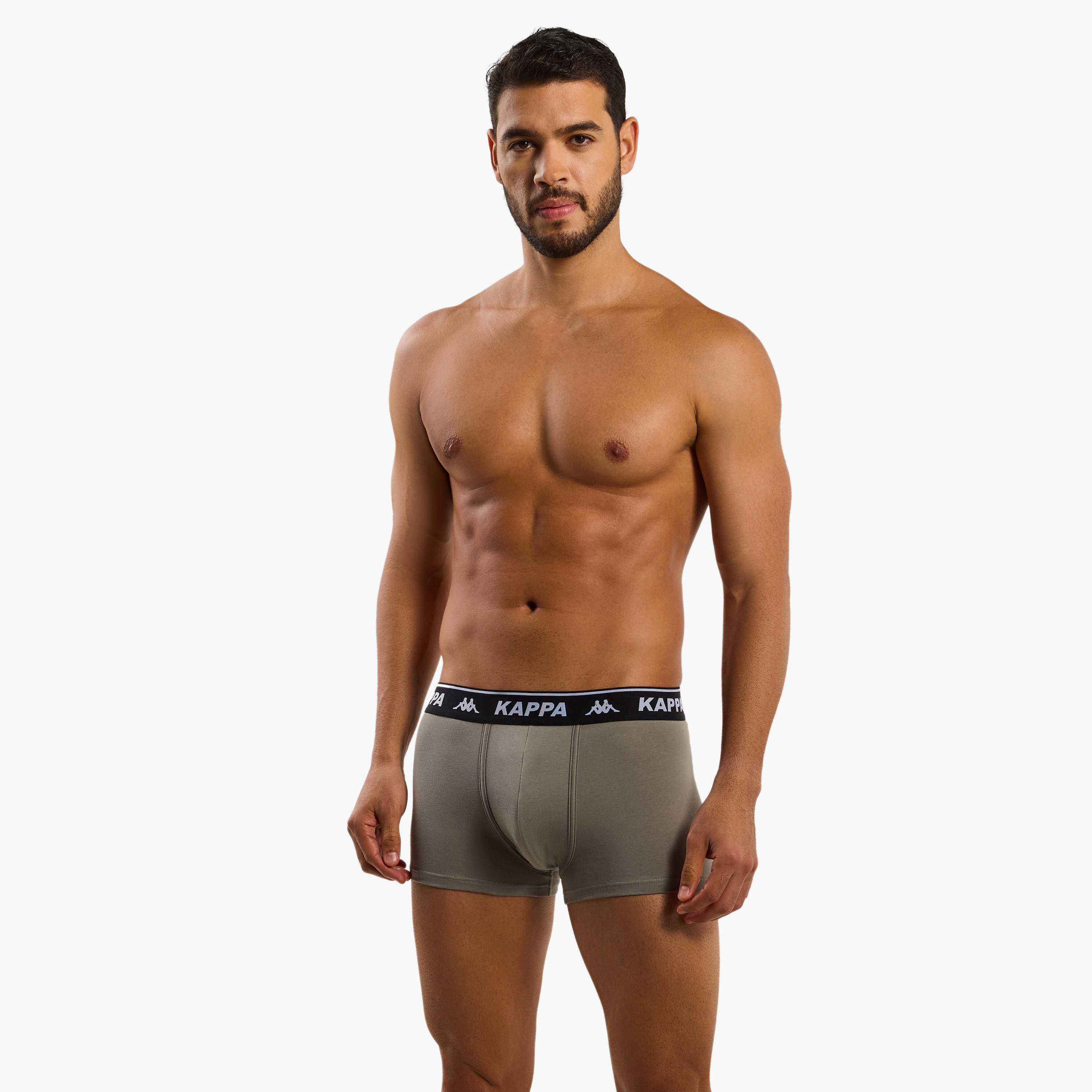 سراويل داخلية بوكسر بطبعات شعار للرجال من كابا - عبوة من 3 قطع-men-clothing-innerwear-underwear-image-2