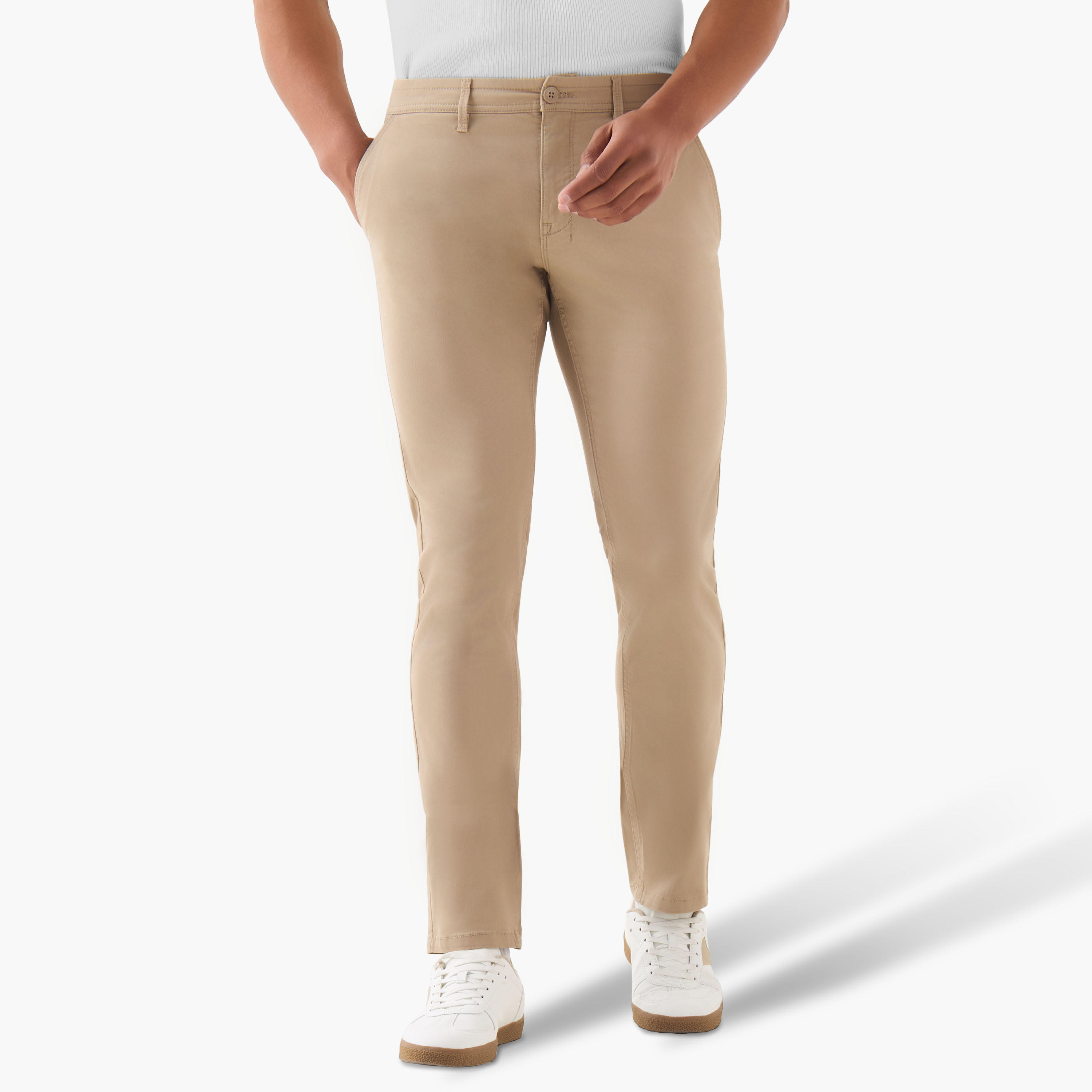 Men Regular Fit Flexi Waist Chinos - Set of 2-men-clothing-bottoms-trousersandchinos-chinos-image-3
