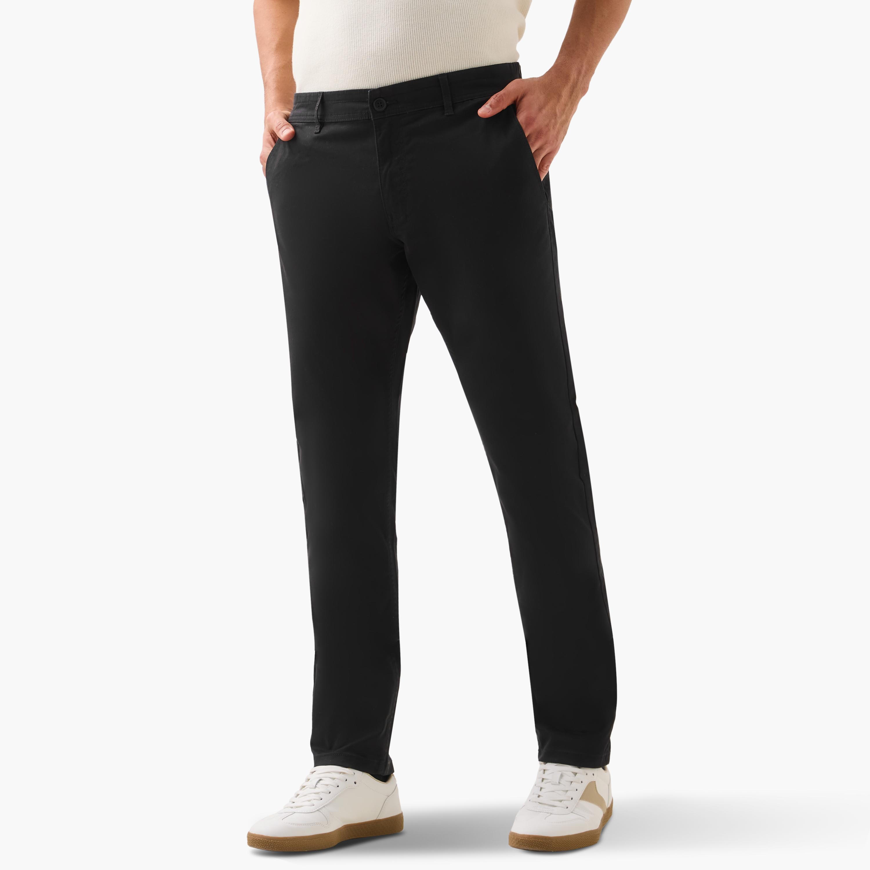 Men Regular Fit Flexi Waist Chinos - Set of 2-men-clothing-bottoms-trousersandchinos-chinos-image-3
