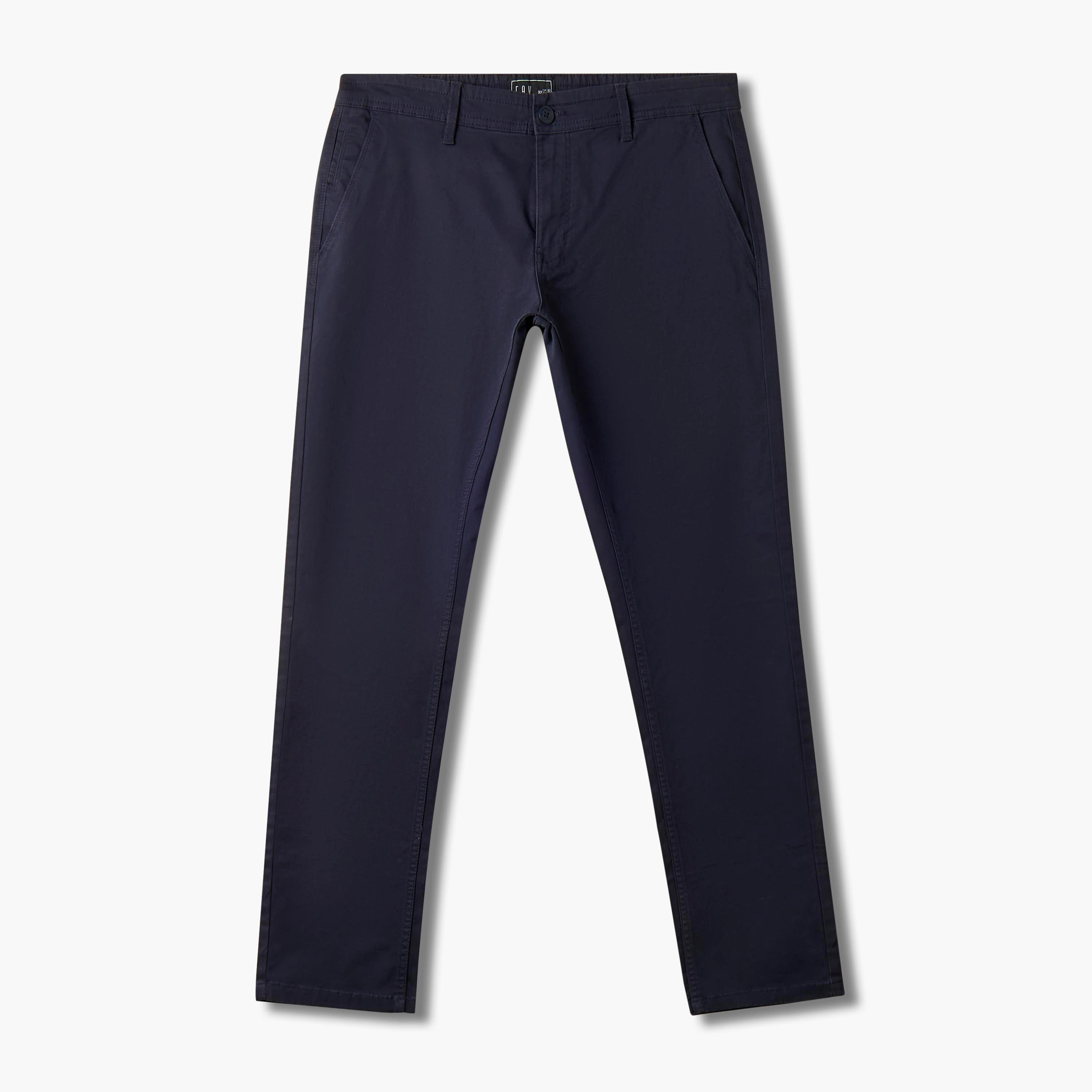Men Regular Fit Flexi Waist Chinos - Set of 2-men-clothing-bottoms-trousersandchinos-chinos-image-4