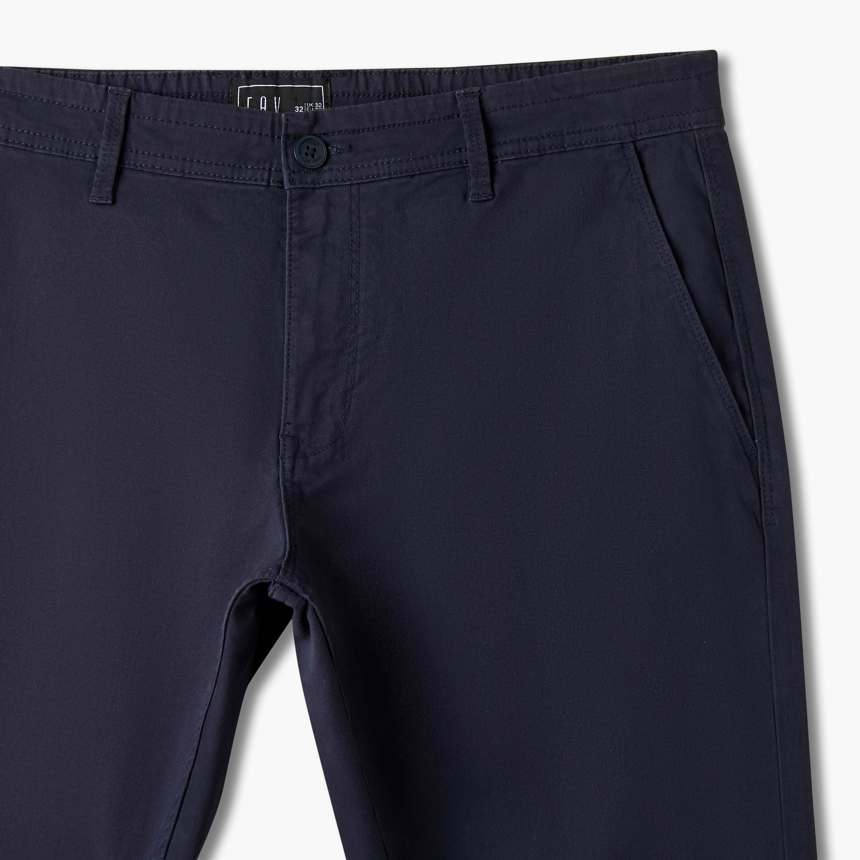 Men Regular Fit Flexi Waist Chinos - Set of 2-men-clothing-bottoms-trousersandchinos-chinos-image-6