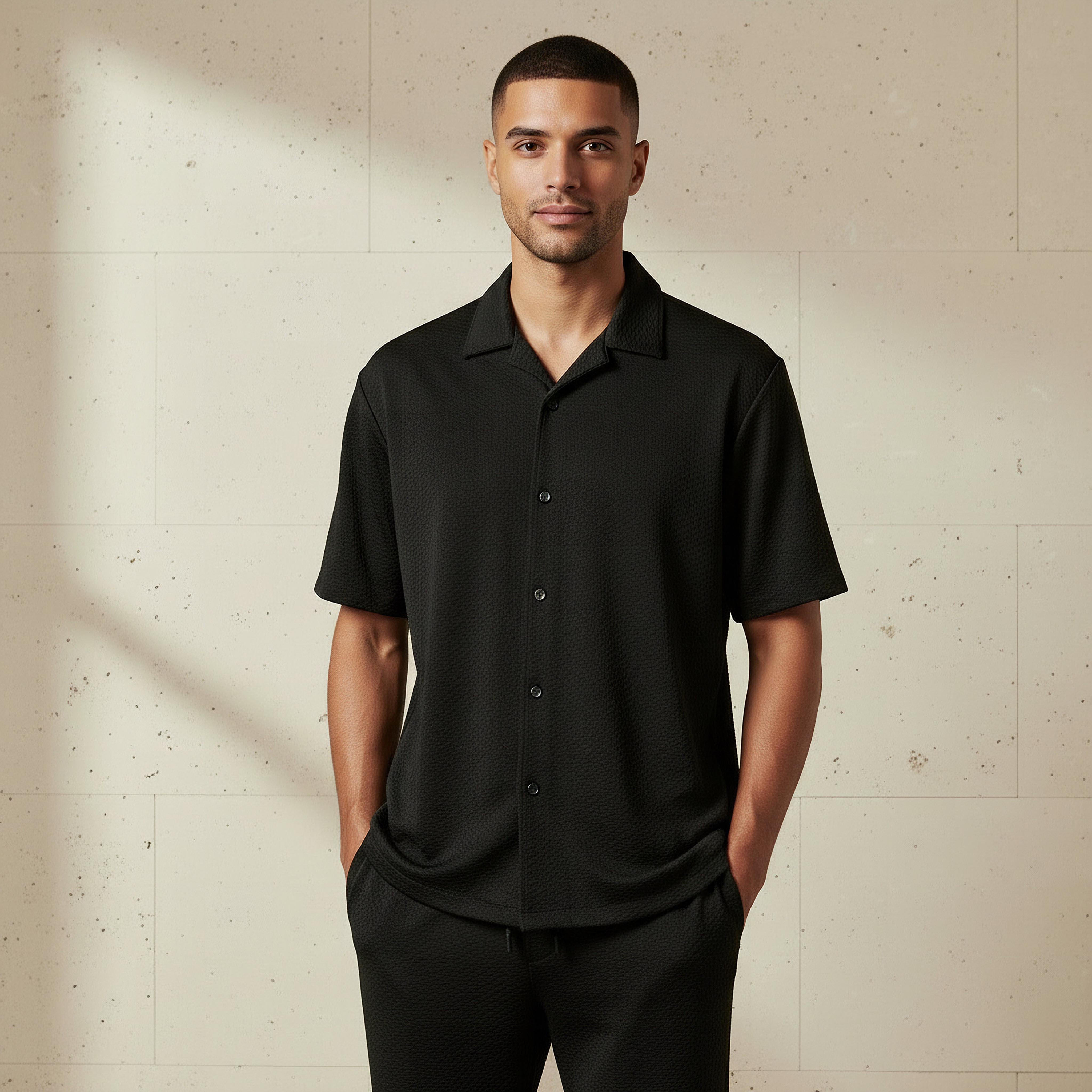 طقم قميص وبنطلون بارز الملمس-men-clothing-sportswearandactivewear-tracksuits-image-2