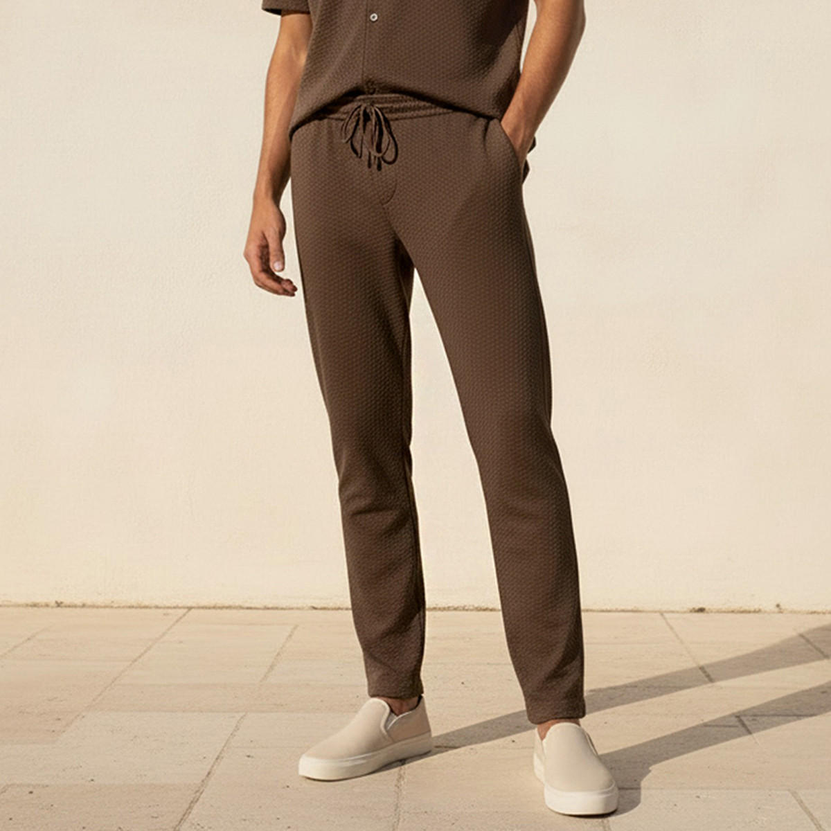 Textured Shirt and Trousers Set-men-clothing-sportswearandactivewear-tracksuits-image-6
