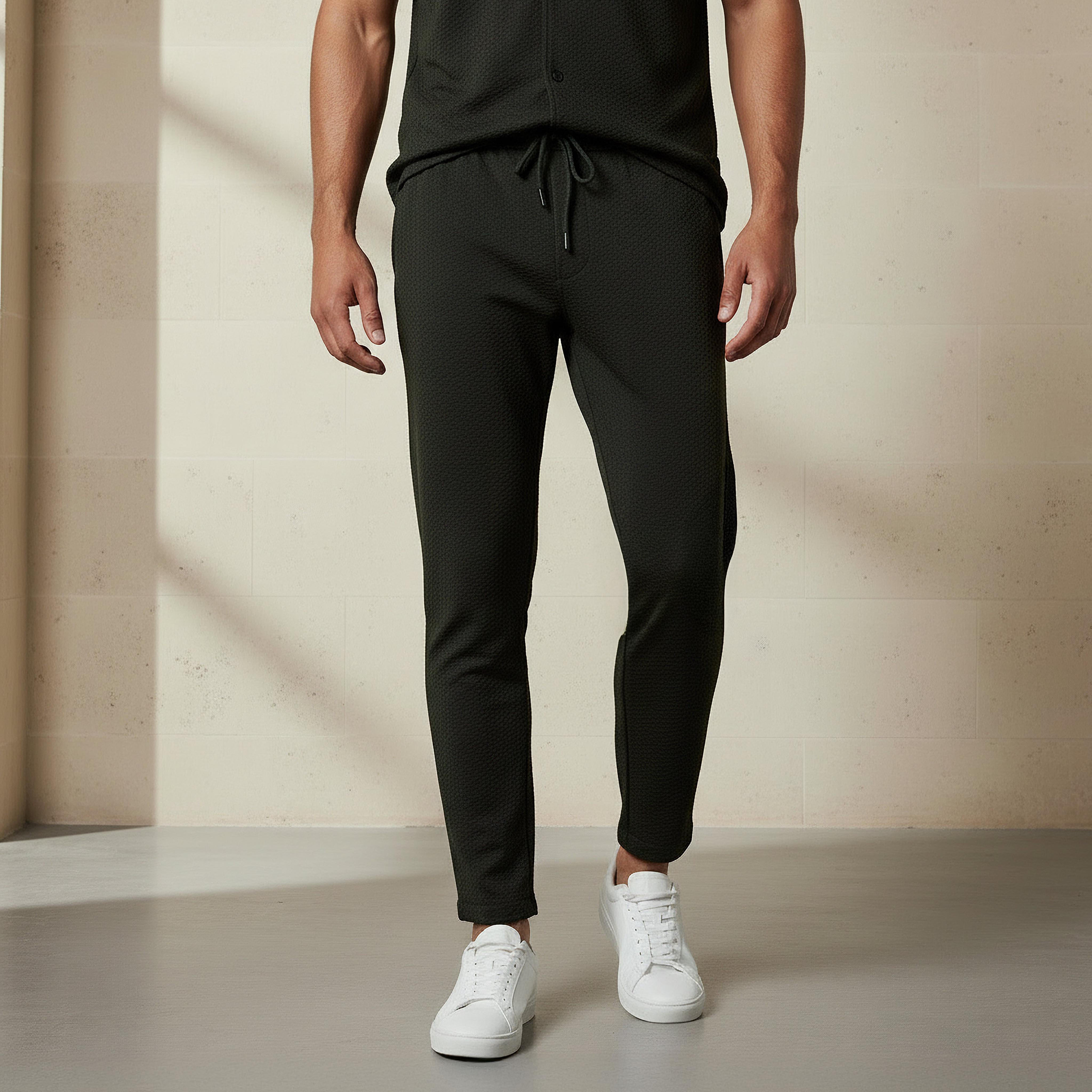 Textured Shirt and Trousers Set-men-clothing-sportswearandactivewear-tracksuits-image-4