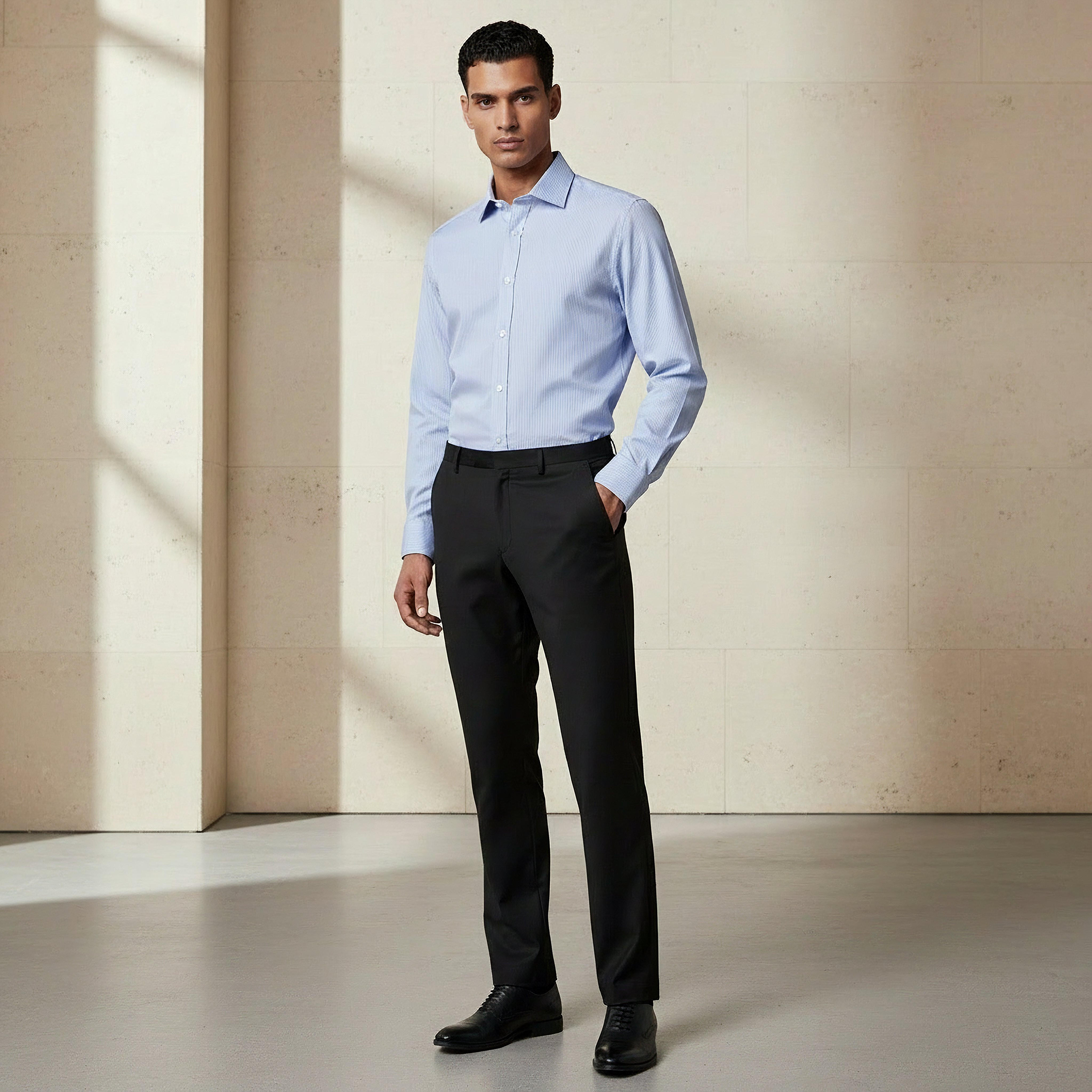 بنطلون رسمي رجالي بقصة مستقيمة-men-clothing-bottoms-trousersandchinos-trousers-image-3