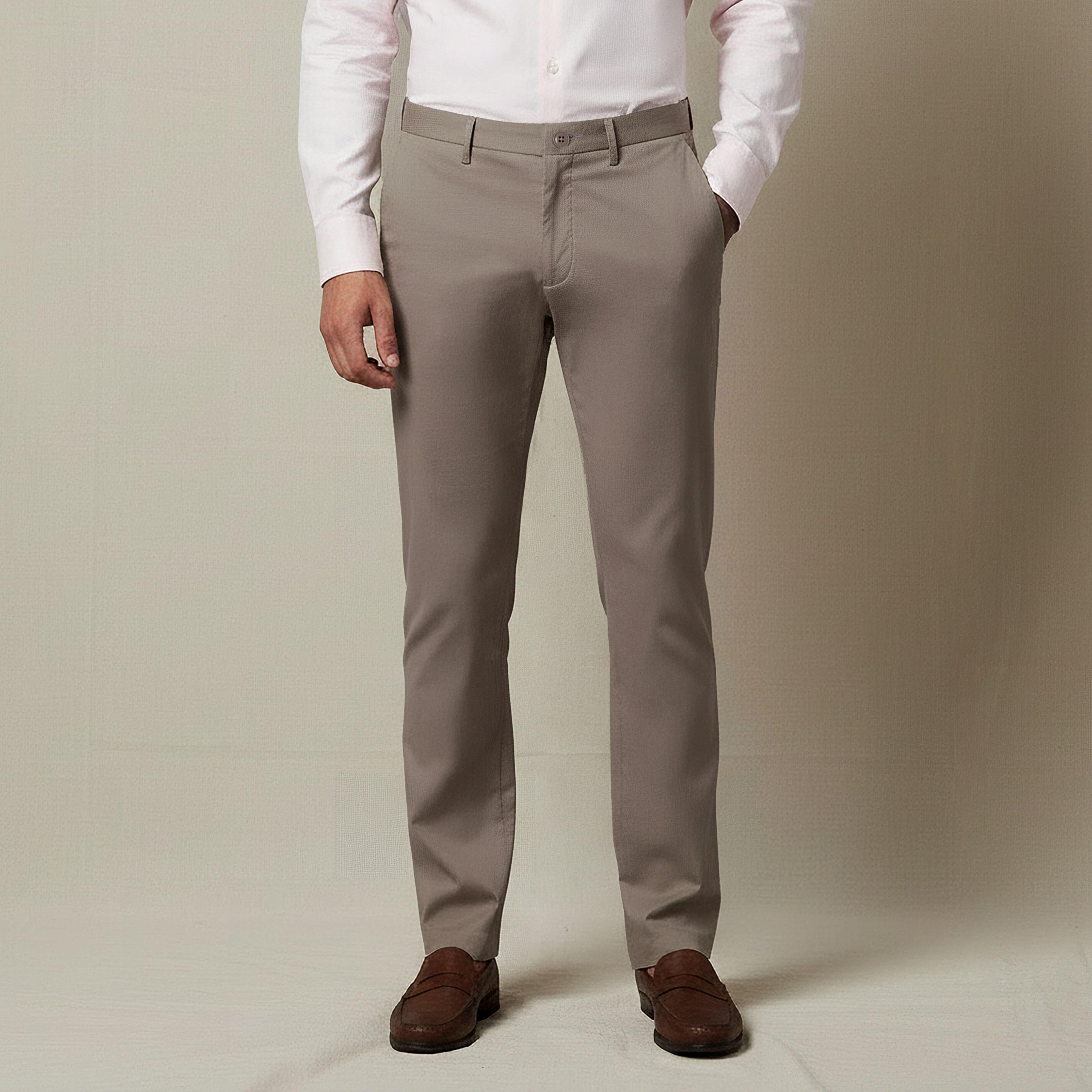 Men Straight Fit Formal Trousers-men-clothing-bottoms-trousersandchinos-trousers-image-1