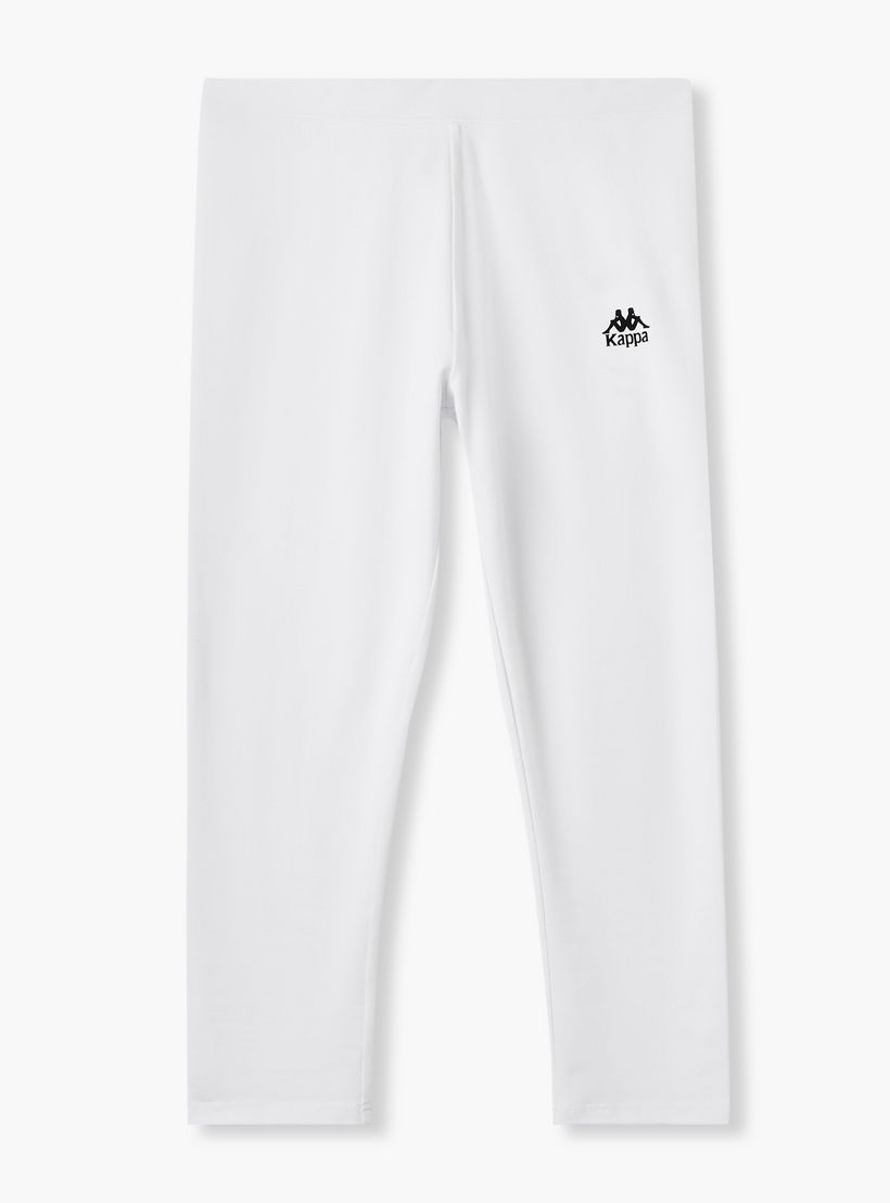 طقم ليقنز قصير بخصر متوسط قطعتين بتصميم شعار كابا-sports-women-clothing-activewearleggings-image-5