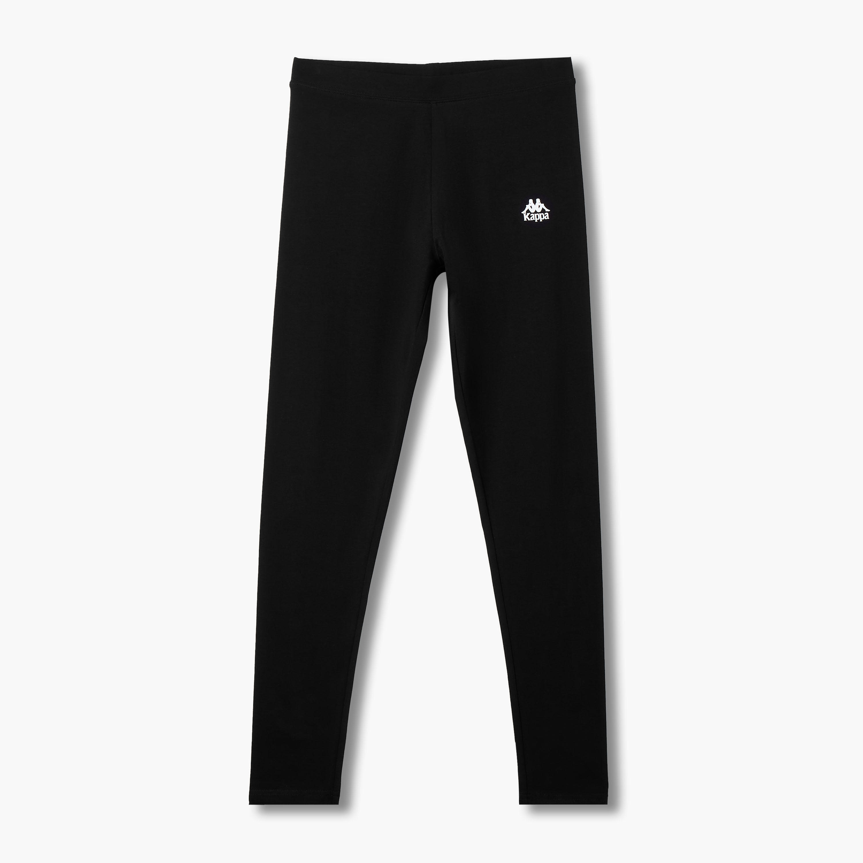 طقم ليقنز طويل مطاطي قطعتين بتصميم شعار كابا-sports-women-clothing-activewearleggings-image-3