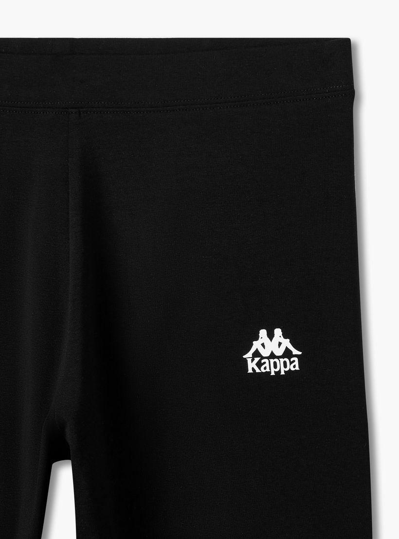 طقم من 2 بنطلون ليقنز مطاطي طول الركبة بتصميم شعار من كابا-sports-women-clothing-activewearleggings-image-6