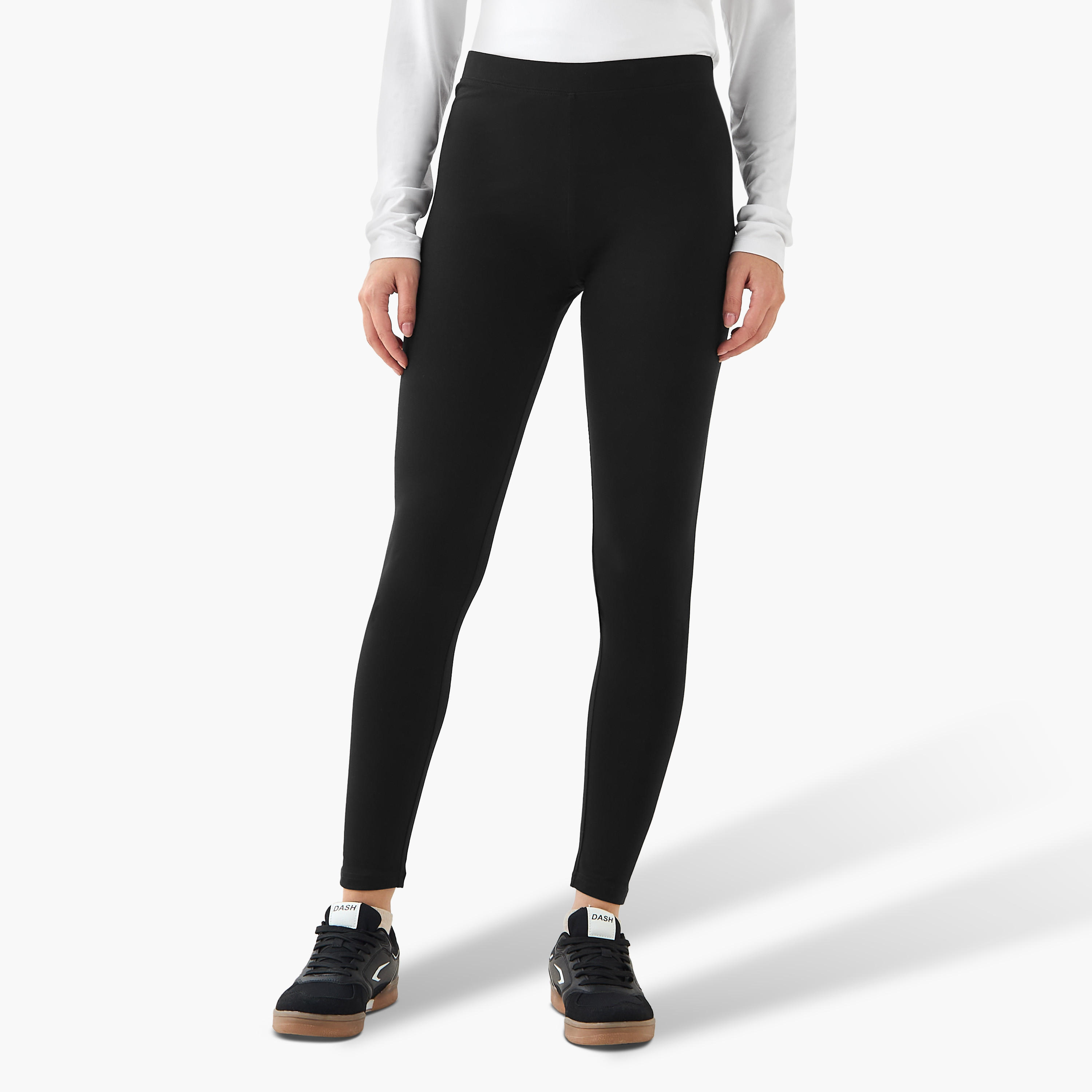 طقم بنطلون ليقنز من قطعتين بطول كامل وخصر مطاطي-women-clothing-bottoms-leggings-image-2