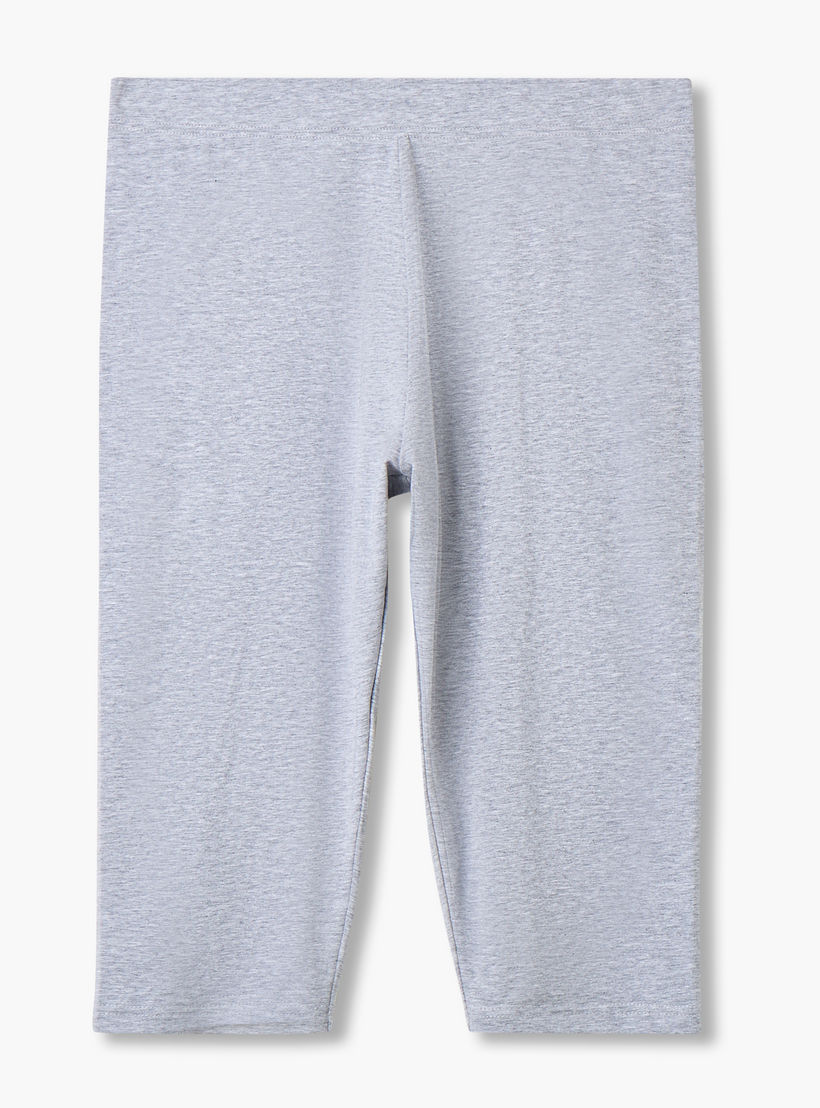 Pack of 3 Elasticated Knee Length Leggings-women-clothing-bottoms-leggings-image-10