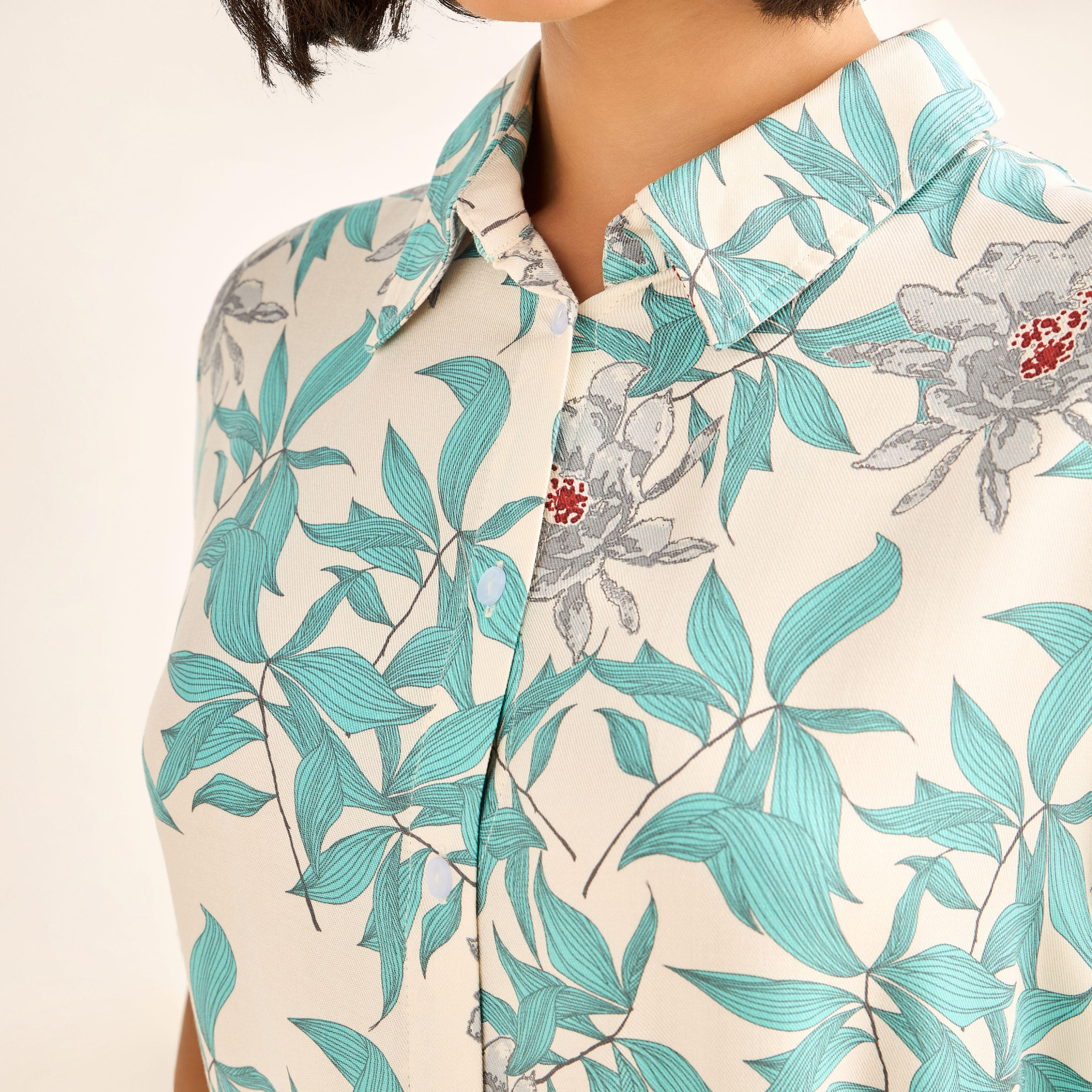 طقم بيجاما بقميص بأزرار وبنطلون من أدارايا-women-clothing-nightwear-pyjamas-longsets-image-5