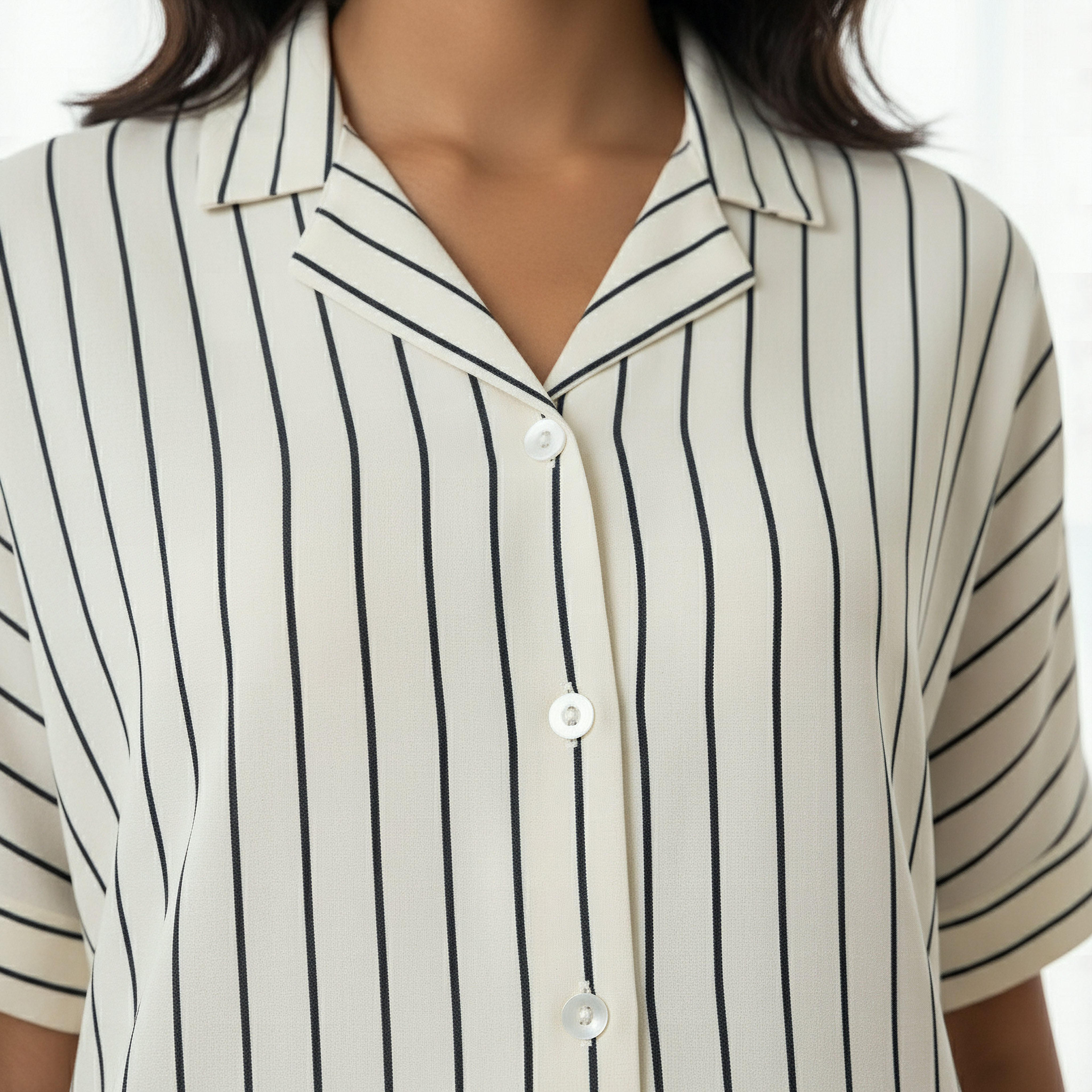 Aadaraya Pyjama Set Button-Down Shirt & Trousers-women-clothing-nightwear-pyjamas-longsets-image-5