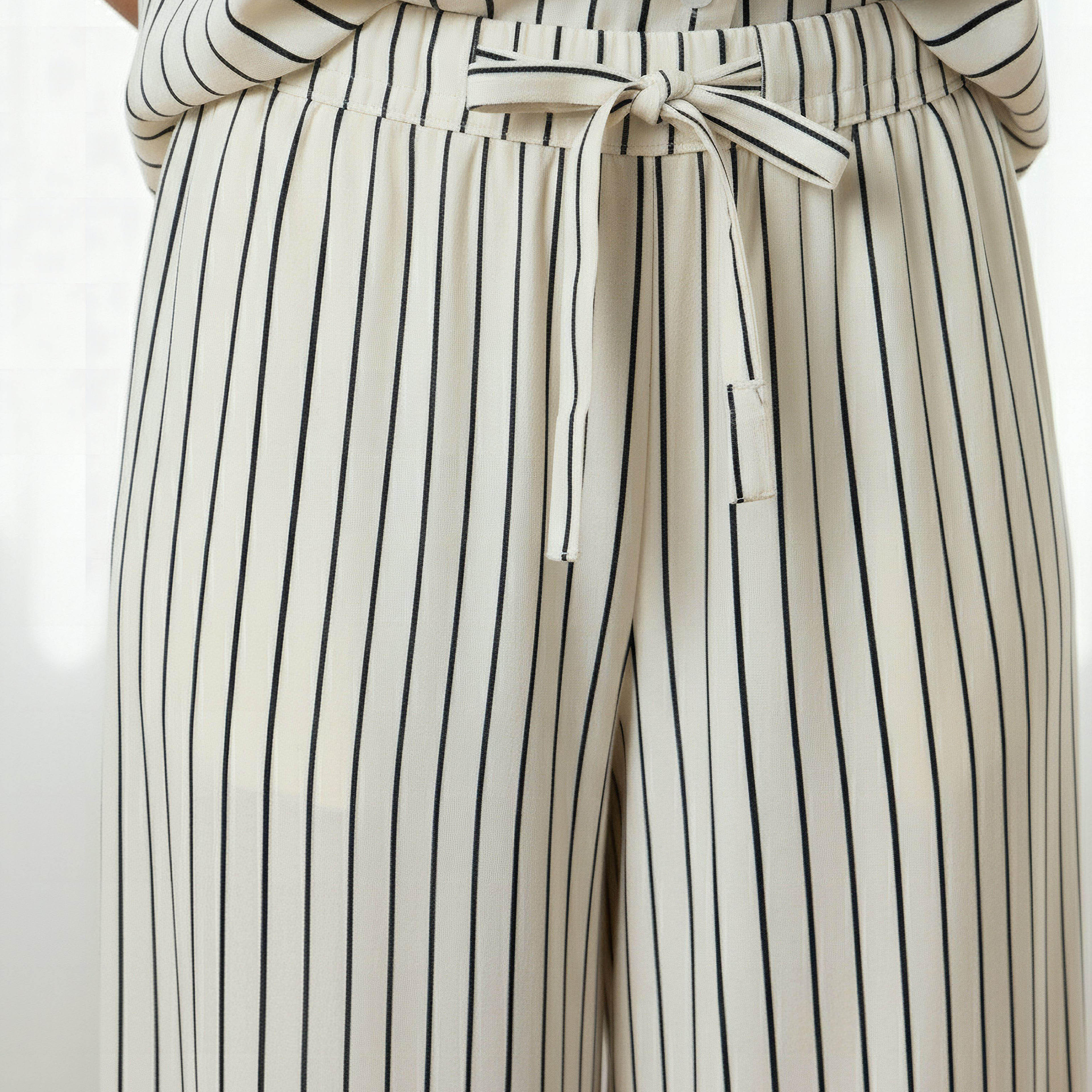 طقم قميص بأزرار وبنطلون بيجاما من آدارايا-women-clothing-nightwear-pyjamas-longsets-image-6