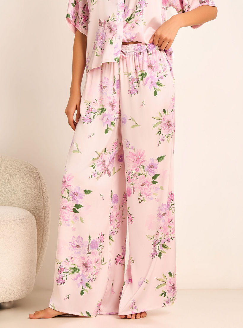 Aadaraya Pyjama Set Button-Down Shirt & Trousers-women-clothing-nightwear-pyjamas-longsets-image-4