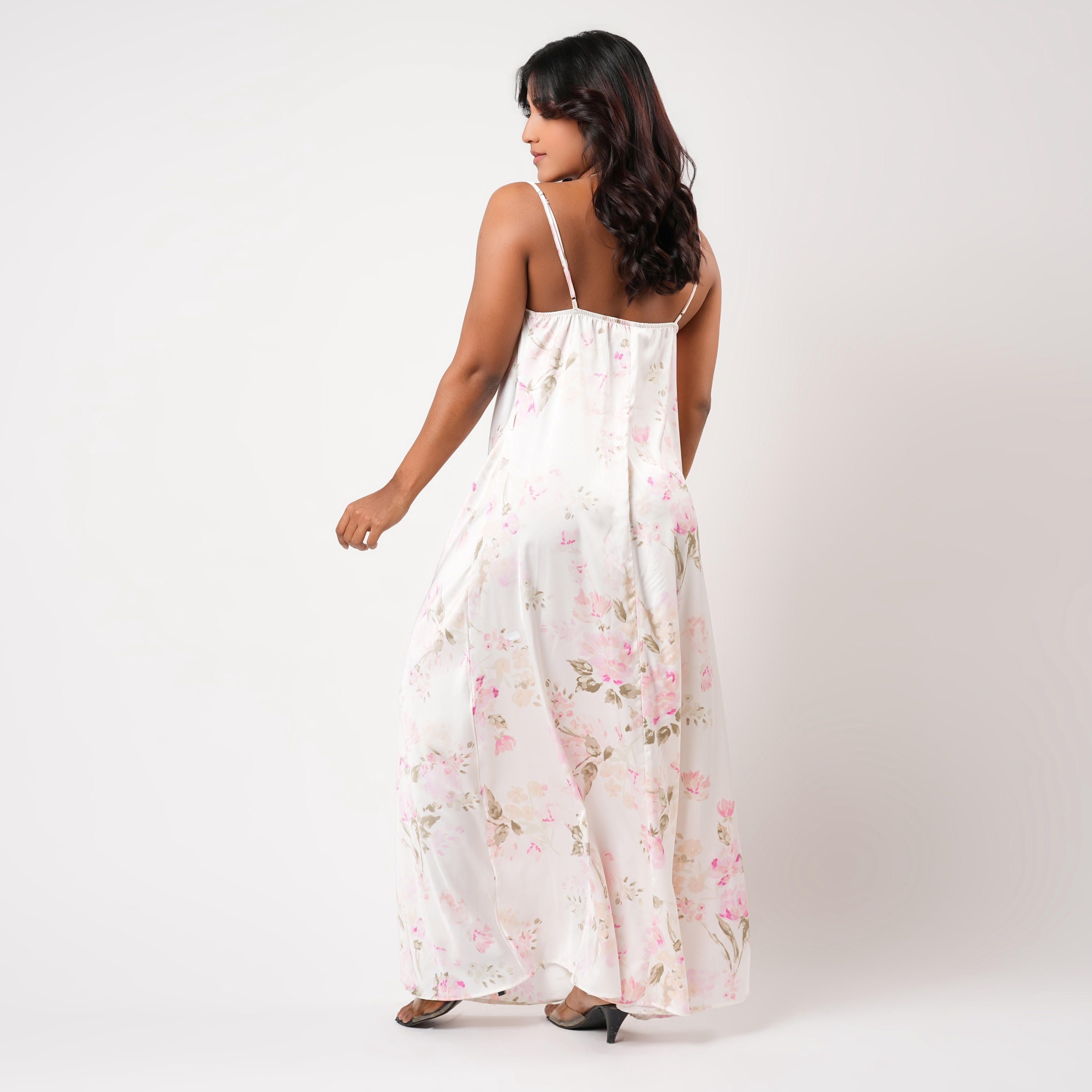 فستان نوم ماكسي بدون أكمام بطبعات زهرية من آدارايا-women-clothing-nightwear-nighties-image-4