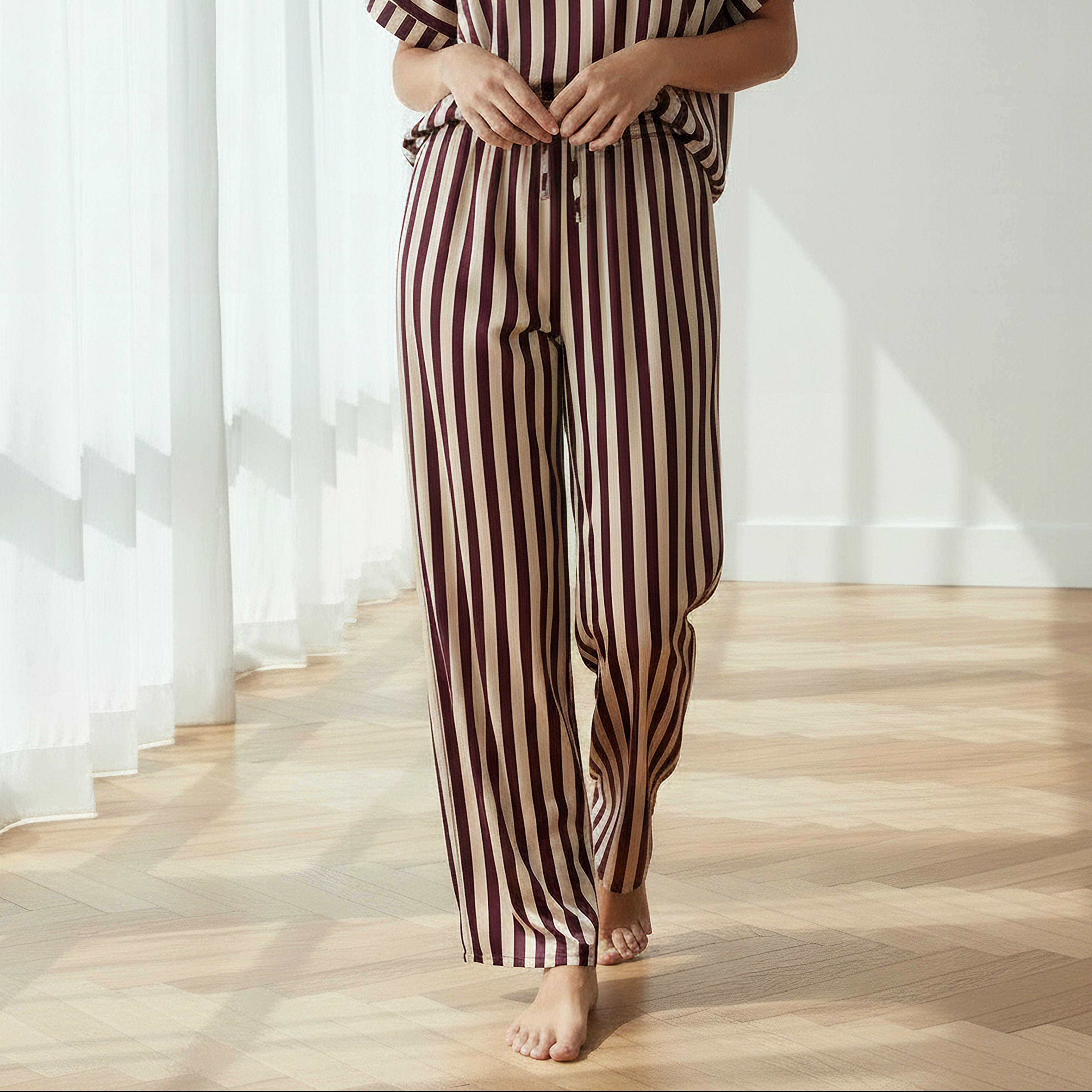 Pyjama Set Top & Wide Leg Bottom-women-clothing-nightwear-pyjamas-longsets-image-4