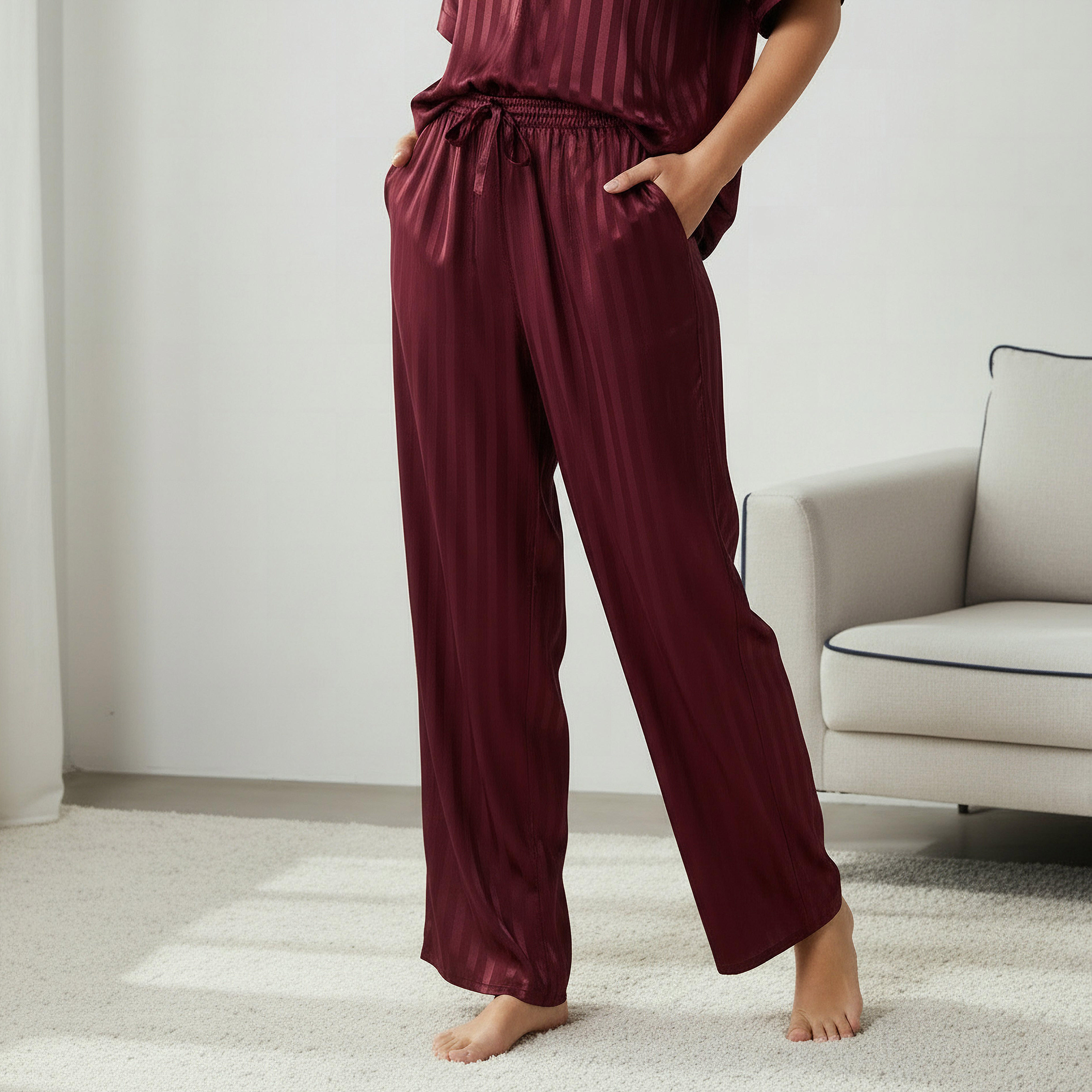 Pyjama Set Top & Wide Leg Bottom-women-clothing-nightwear-pyjamas-longsets-image-4