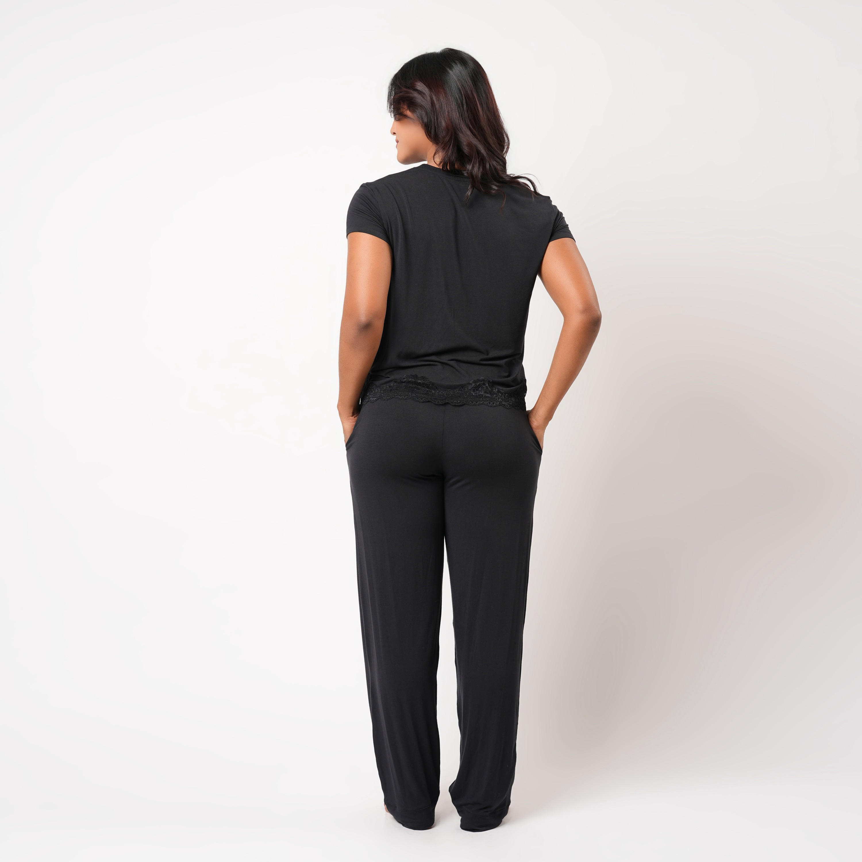 Aadaraya Pyjama Set T-shirt & Trousers-women-clothing-nightwear-pyjamas-longsets-image-2